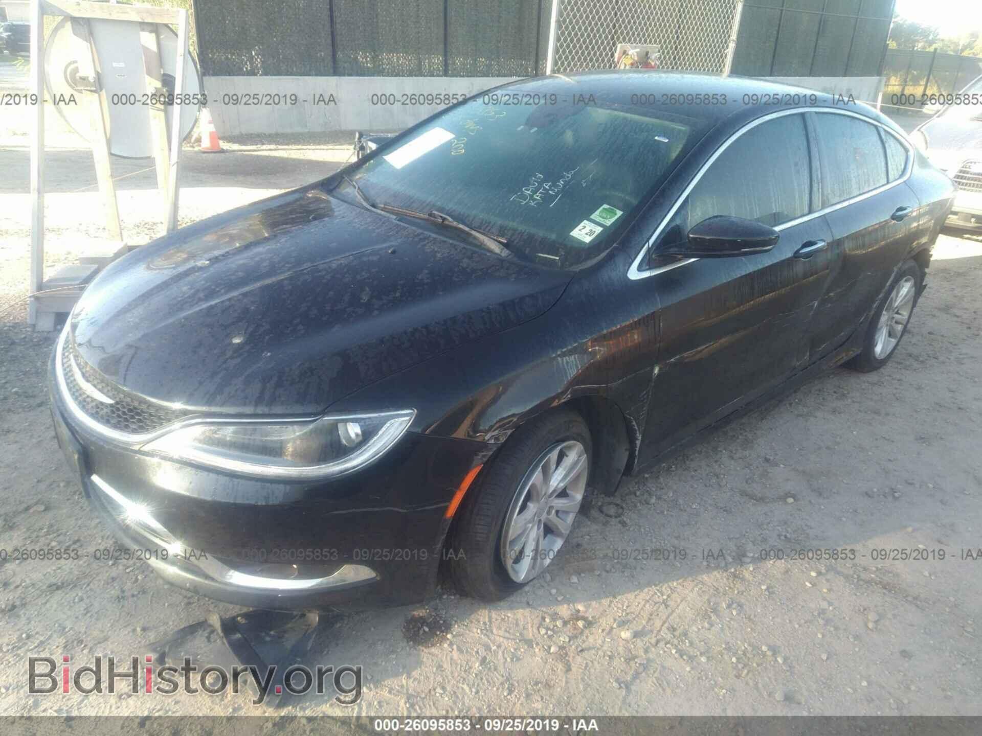 2015 CHRYSLER 200 - VIN: 1C3CCCCB9FN576091 - Фото 2