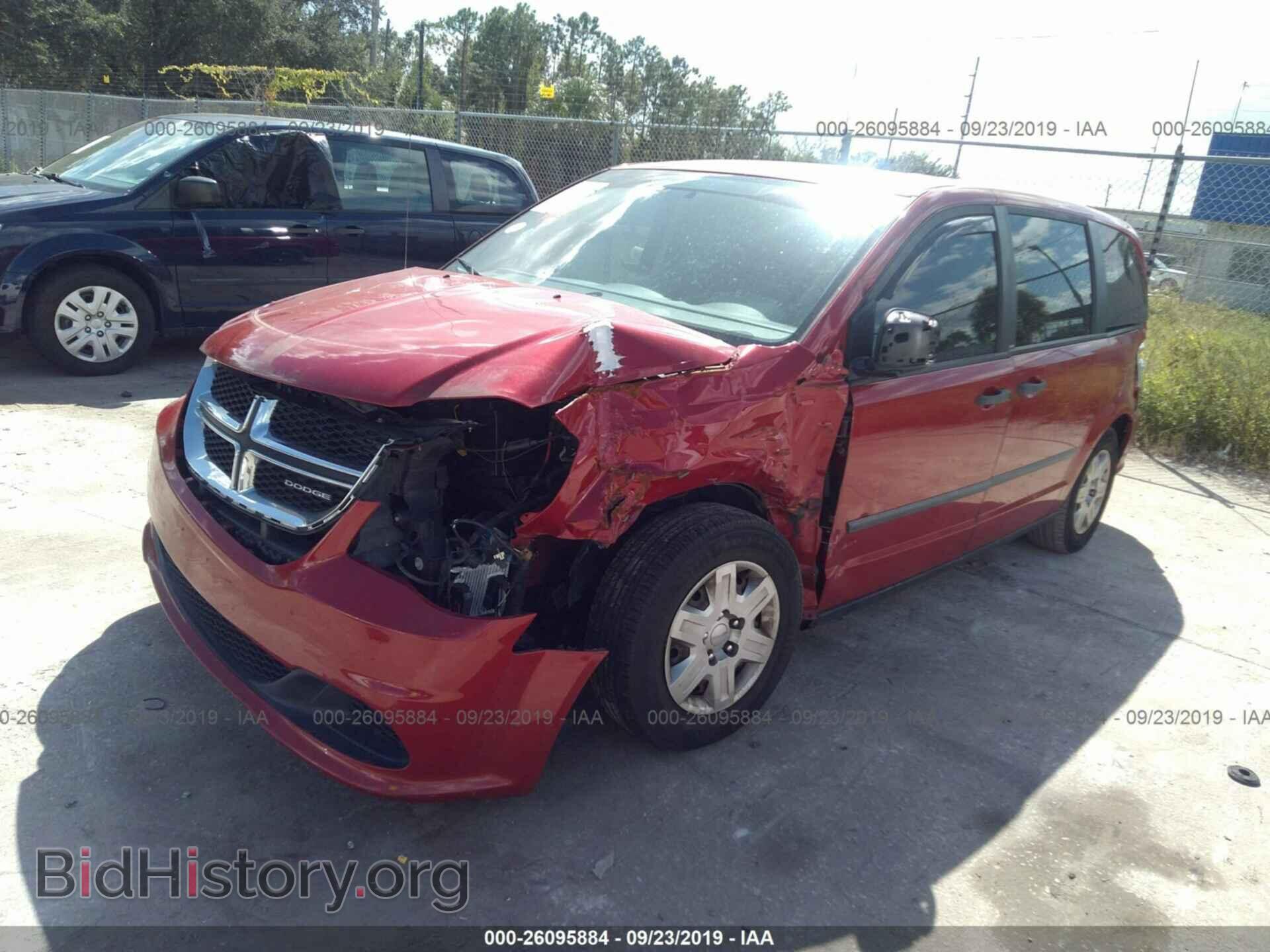 2012 DODGE GRAND CARAVAN - VIN: 2C4RDGBG3CR183581 - Фото 2