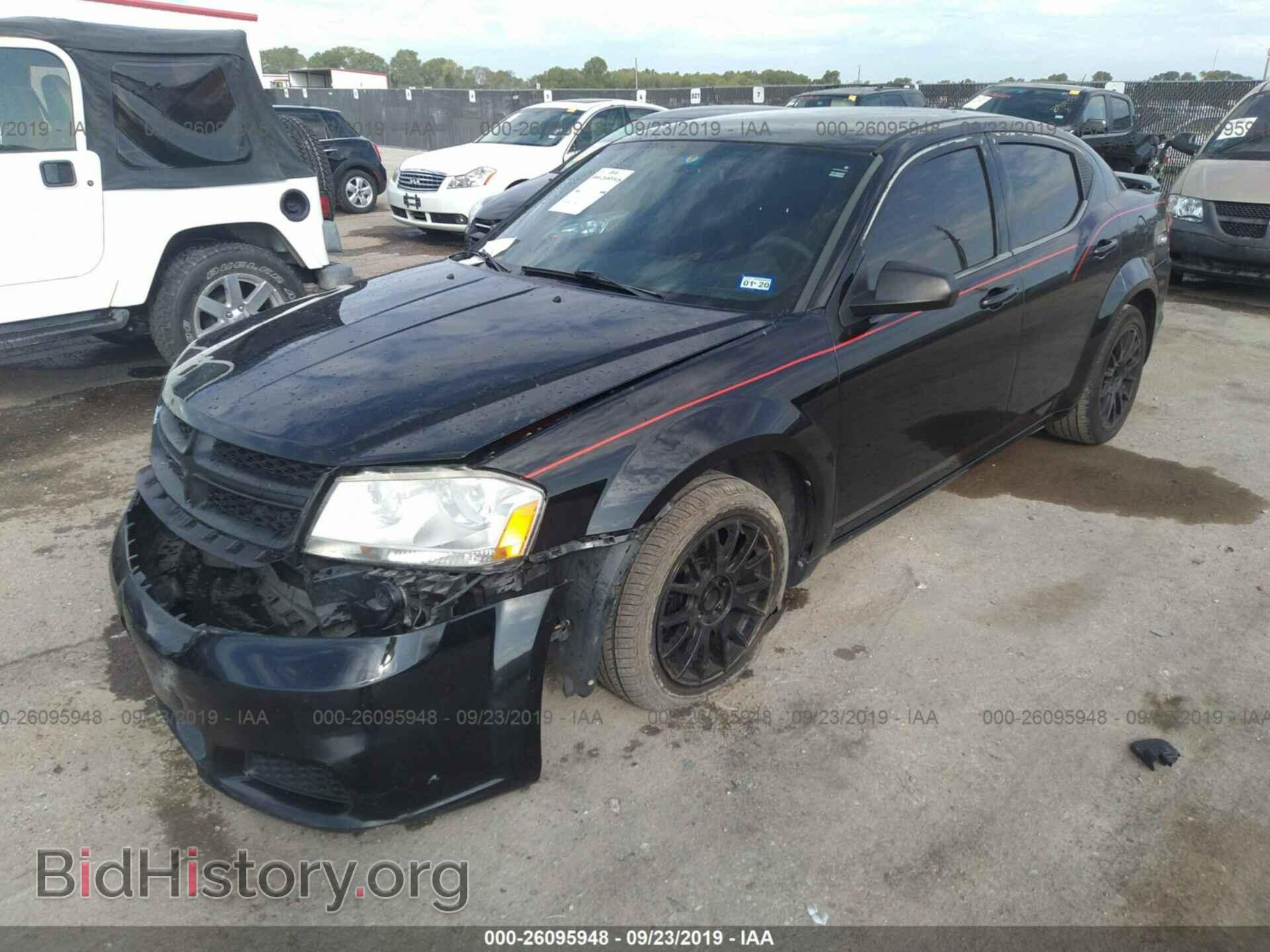 2013 DODGE AVENGER - VIN: 1C3CDZAB0DN638669 - Фото 2