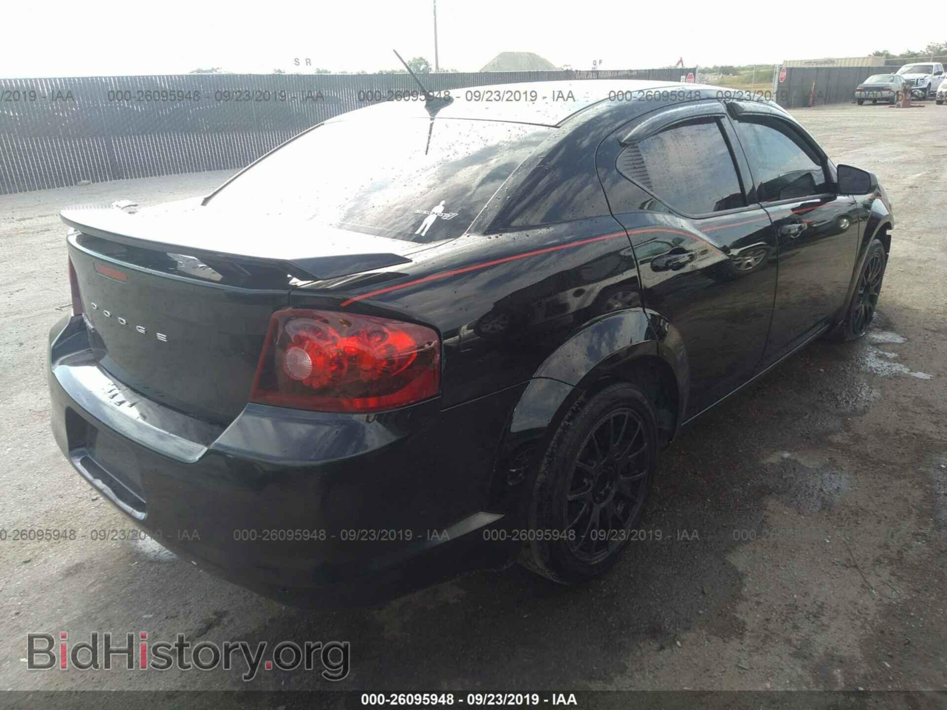 2013 DODGE AVENGER - VIN: 1C3CDZAB0DN638669 - Фото 4