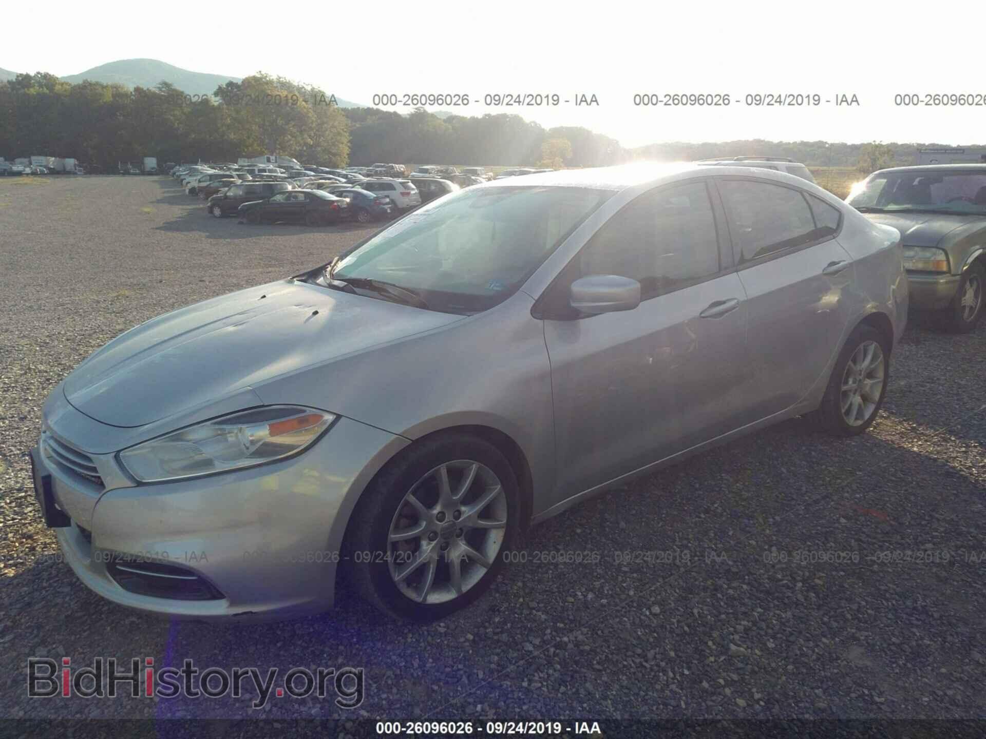 2013 DODGE DART - VIN: 1C3CDFBA8DD320373 - Фото 2
