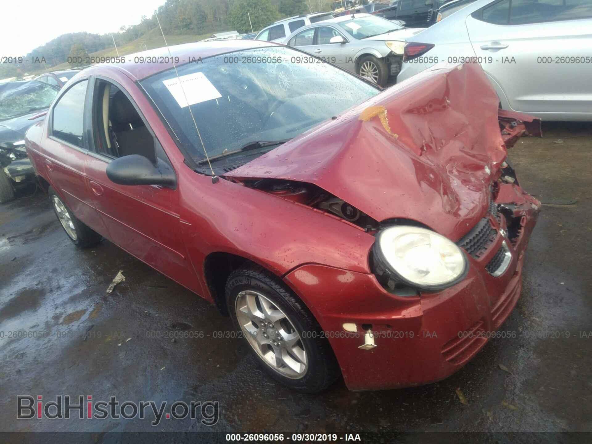 Photo 1B3ES56C05D154157 - DODGE NEON 2005