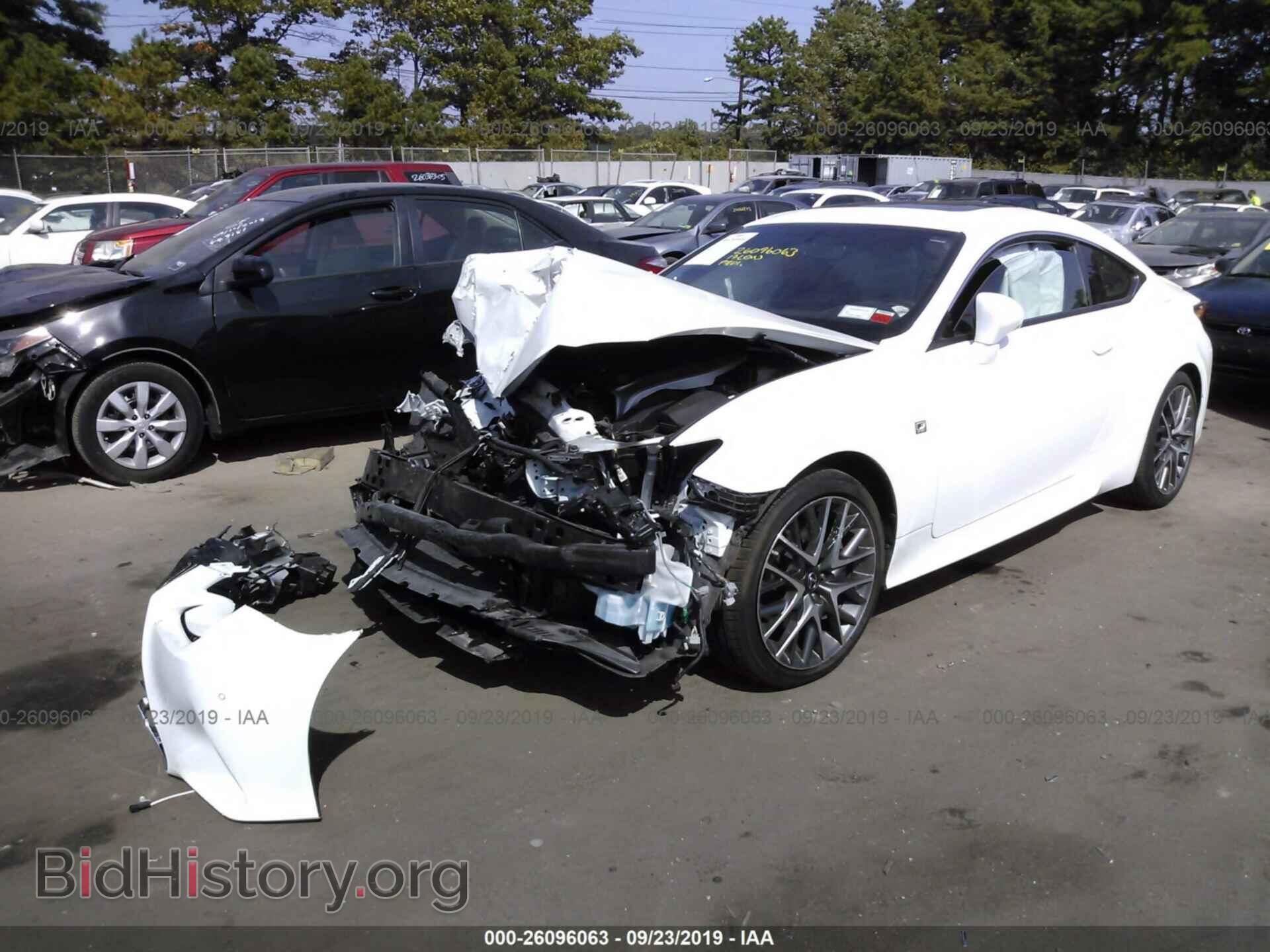 2017 LEXUS RC - VIN: JTHSE5BC9H5007475 - Фото 2