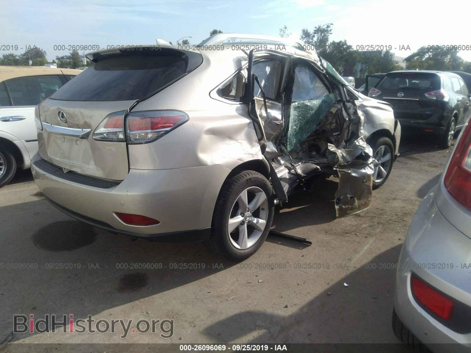 2014 LEXUS RX - VIN: 2T2BK1BA9EC236248 - Фото 4