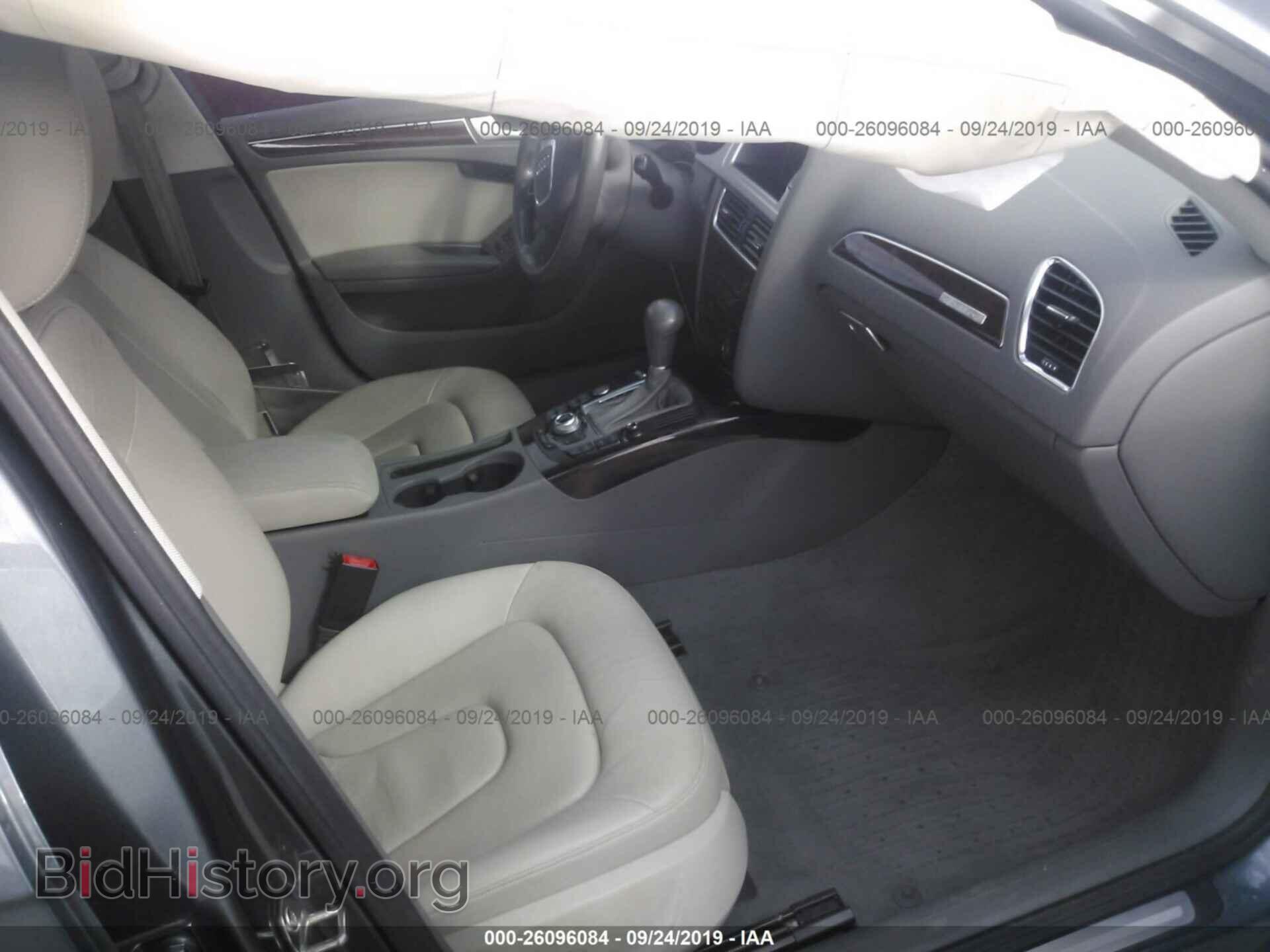 2012 AUDI A4 - VIN: WAUFFAFL6CA120459 - Photo 5