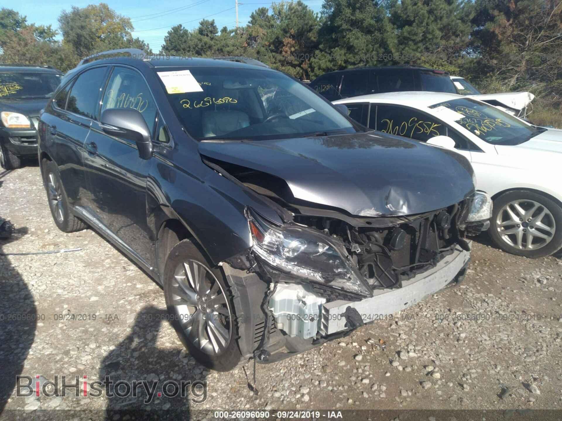 2013 LEXUS RX - VIN: JTJBC1BA9D2058174 - Фото 2