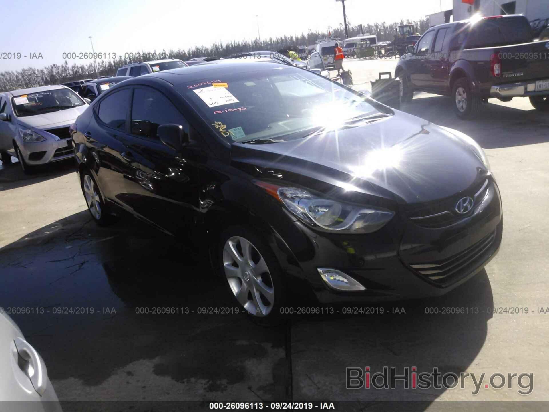 Фотография KMHDH4AE6CU373113 - HYUNDAI ELANTRA 2012