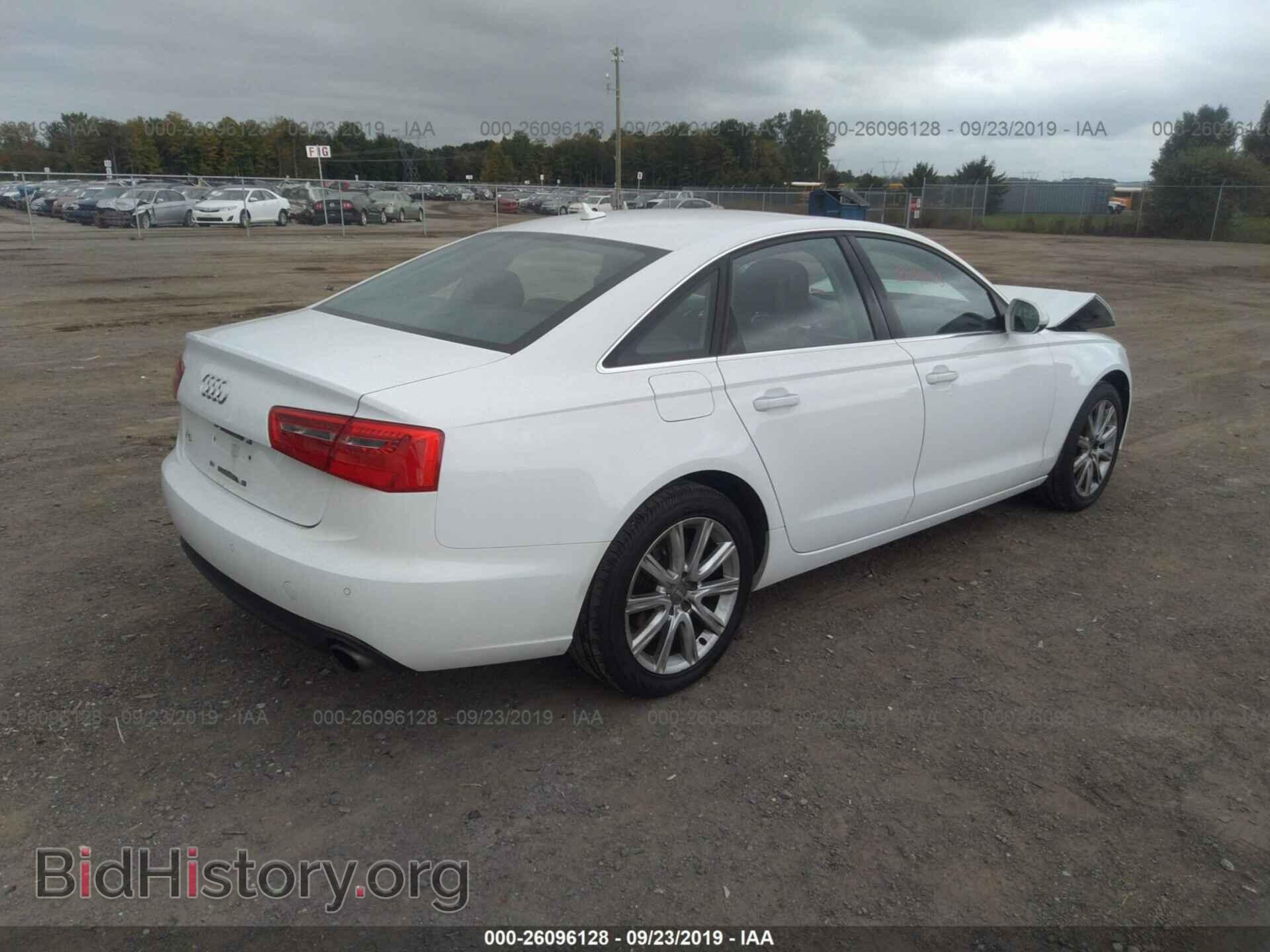 2013 AUDI A6 - VIN: WAUGFAFC4DN106297 - Photo 4