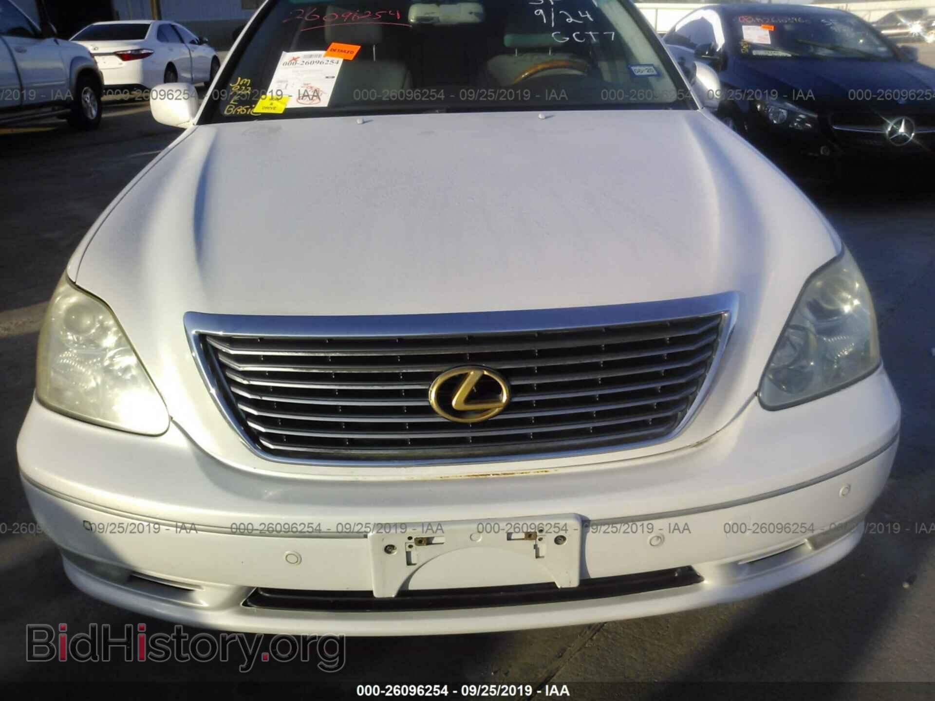 2004 LEXUS LS - VIN: JTHBN36FX40159846 - Фото 6