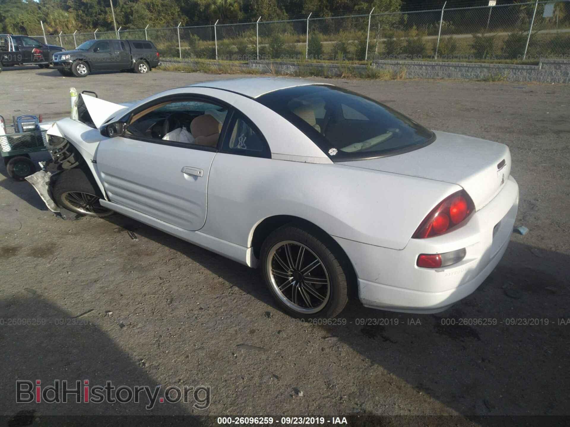 2000 MITSUBISHI ECLIPSE - VIN: 4A3AC84L9YE073619 - Фото 3