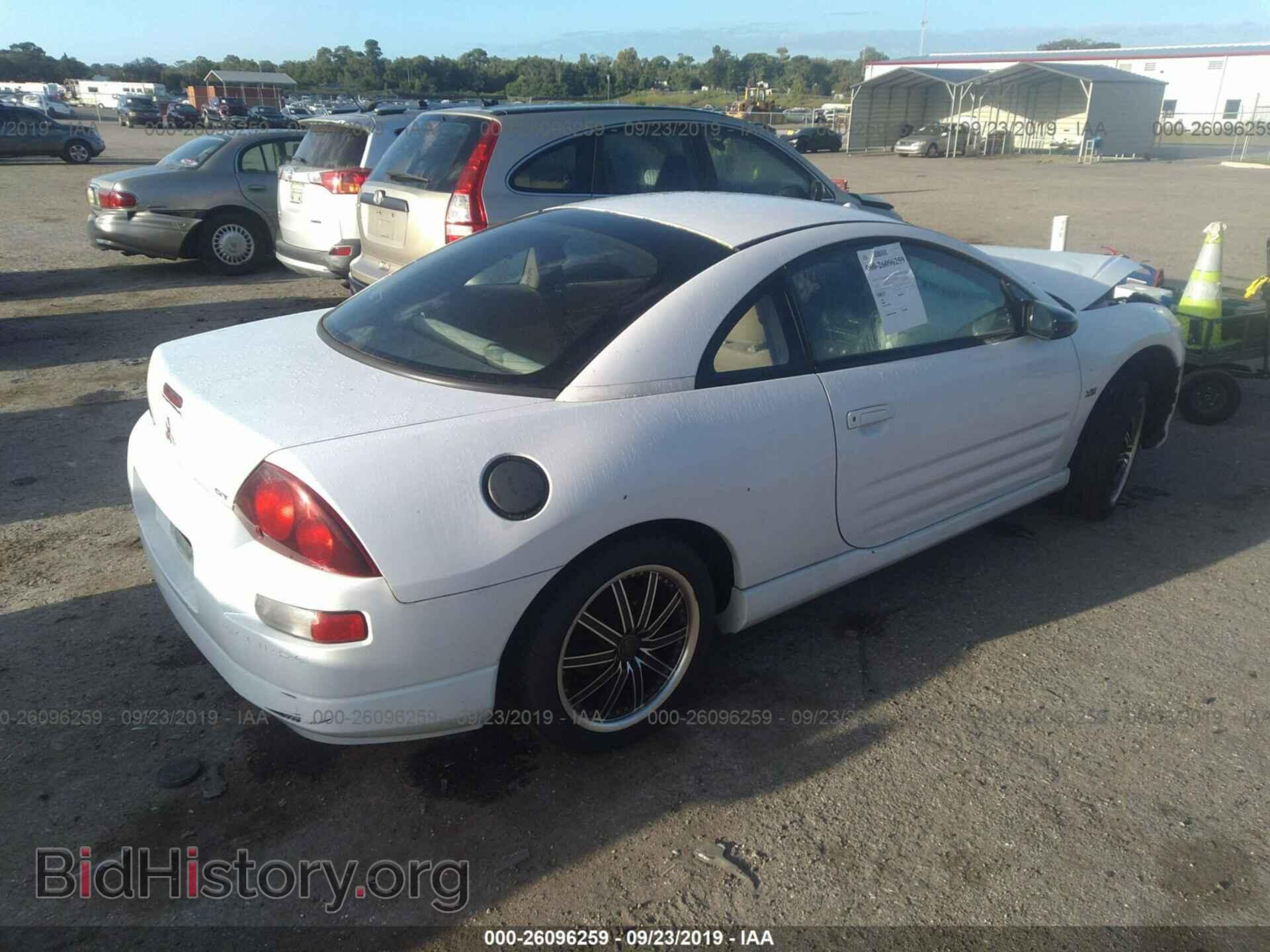 2000 MITSUBISHI ECLIPSE - VIN: 4A3AC84L9YE073619 - Фото 4