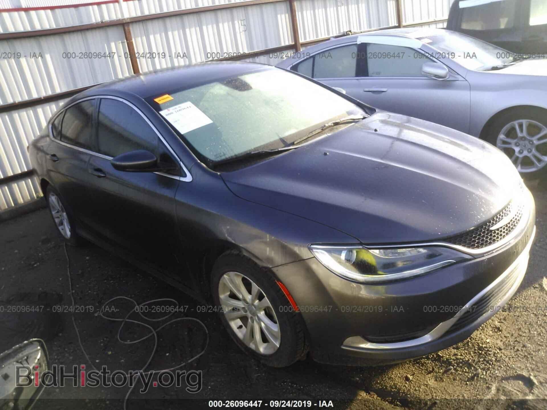 Photo 1C3CCCAB3GN148991 - CHRYSLER 200 2016