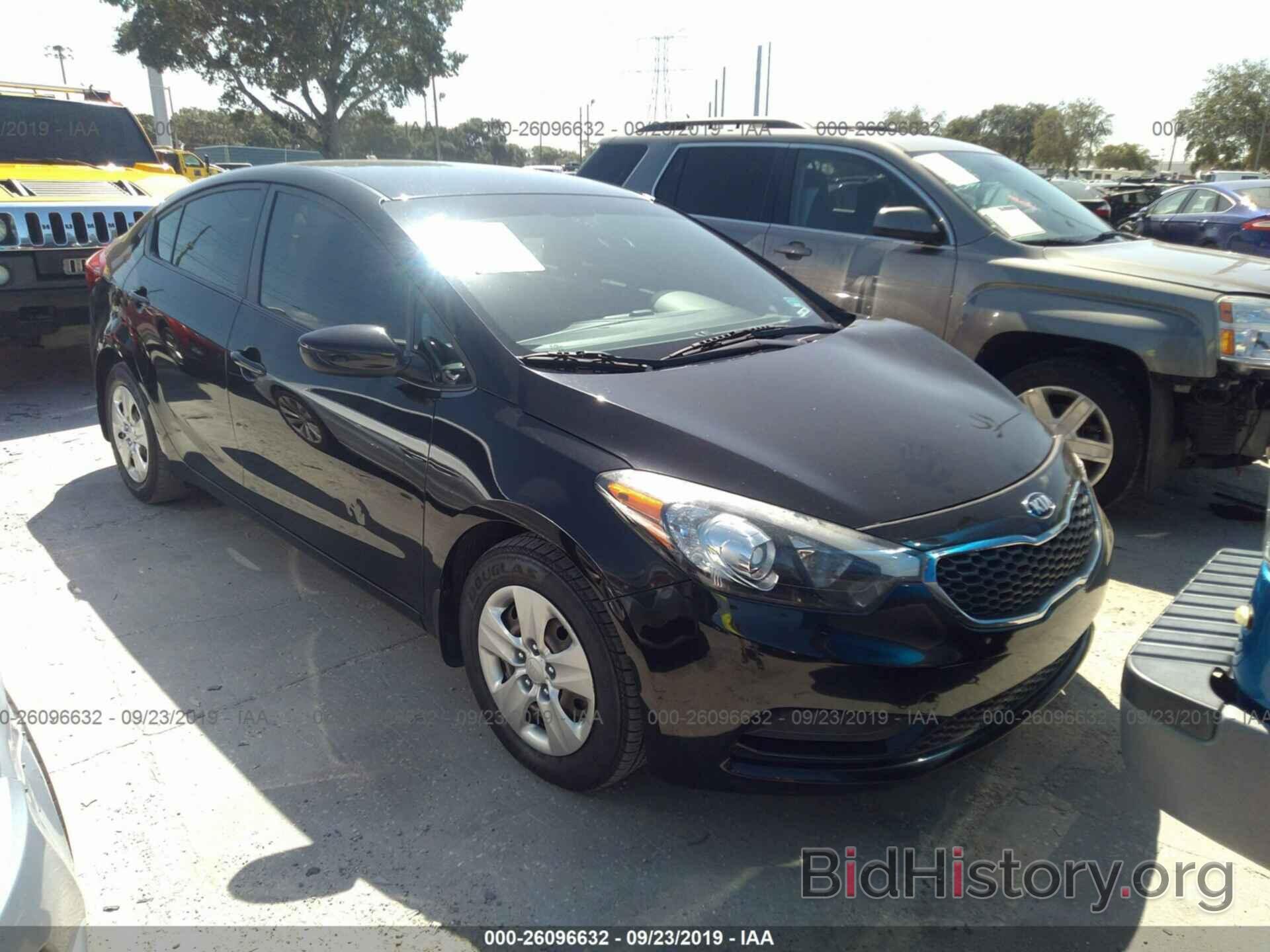 Photo KNAFK4A60F5430828 - KIA FORTE 2015