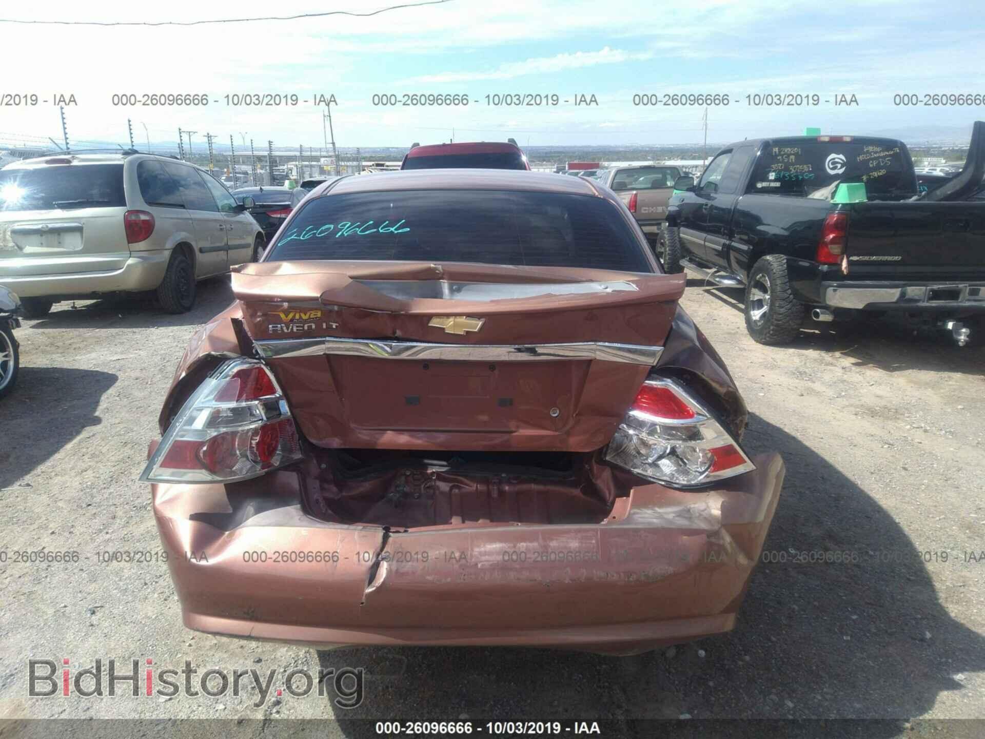 2011 CHEVROLET AVEO - VIN: KL1TD5DE3BB238881 - Фото 6