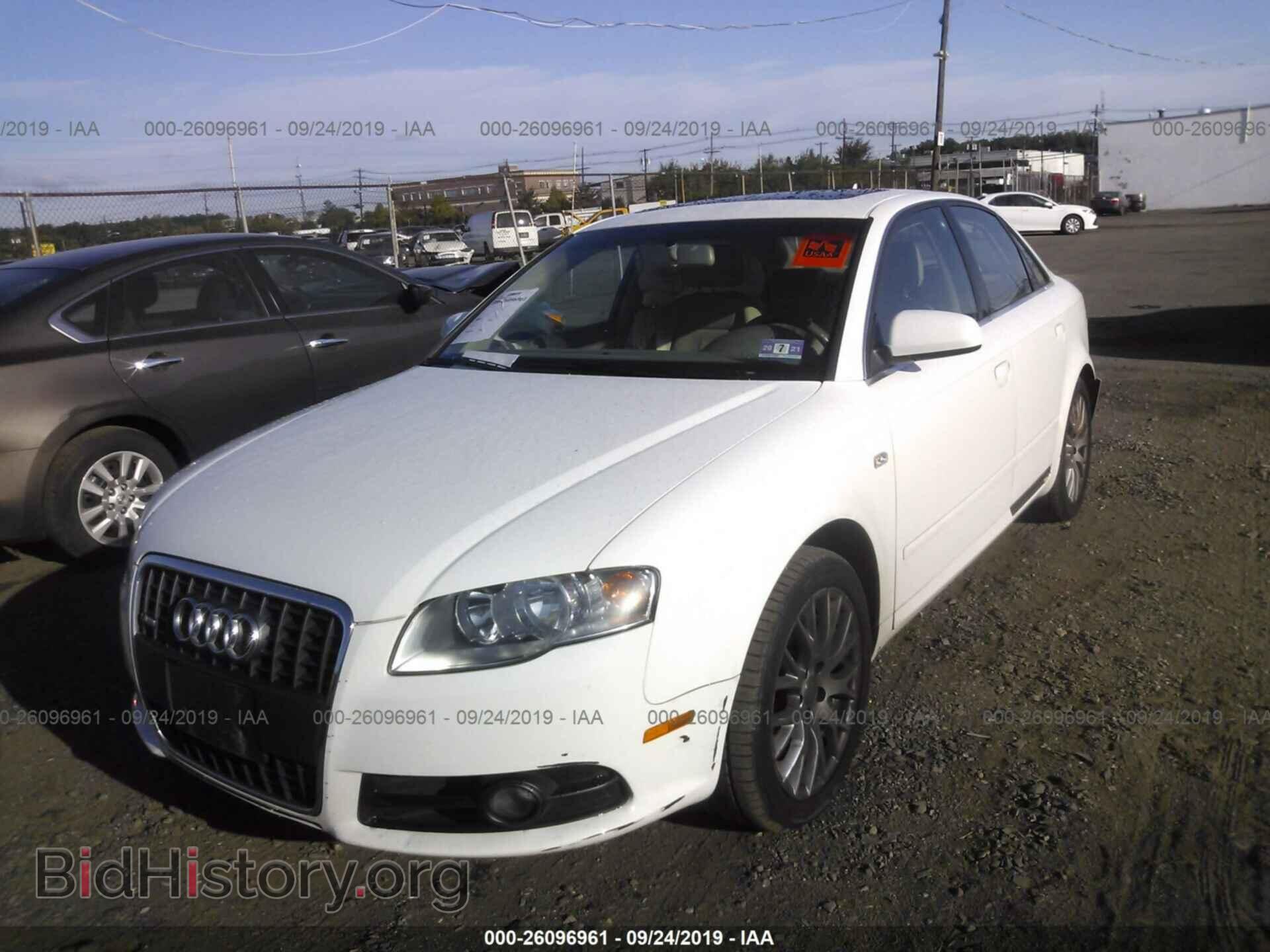 2008 AUDI A4 - VIN: WAUDF78E78A137187 - Фото 2