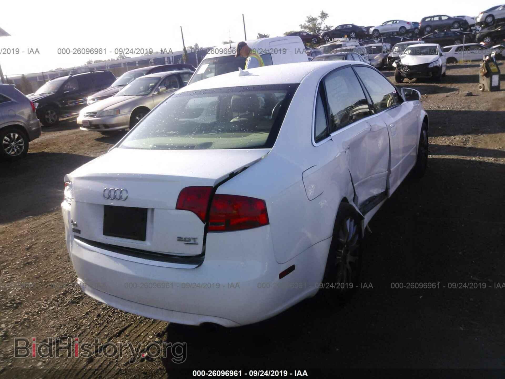 2008 AUDI A4 - VIN: WAUDF78E78A137187 - Фото 4
