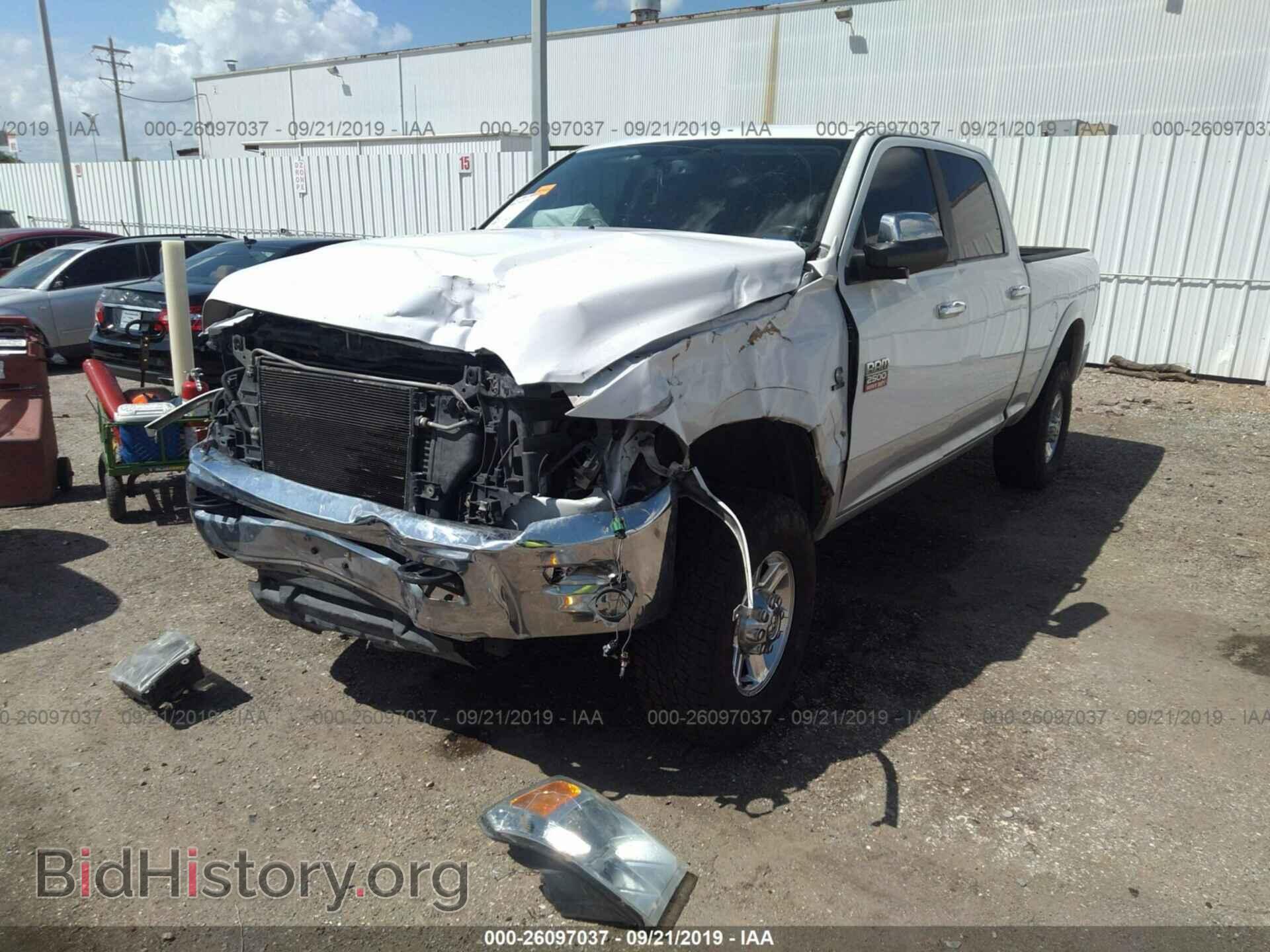2012 DODGE RAM 2500 - VIN: 3C6UD5FL7CG101192 - Фото 2