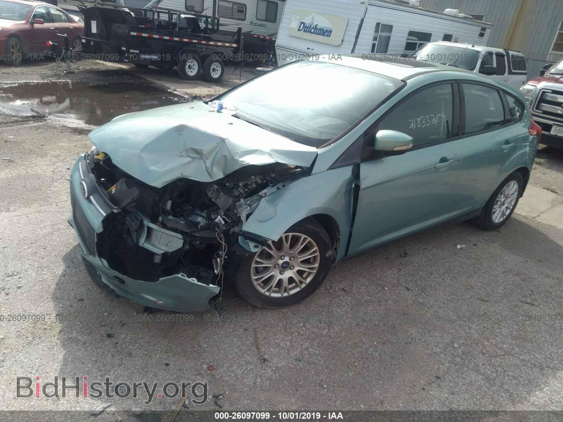 2012 FORD FOCUS - VIN: 1FAHP3K28CL100290 - Фото 2
