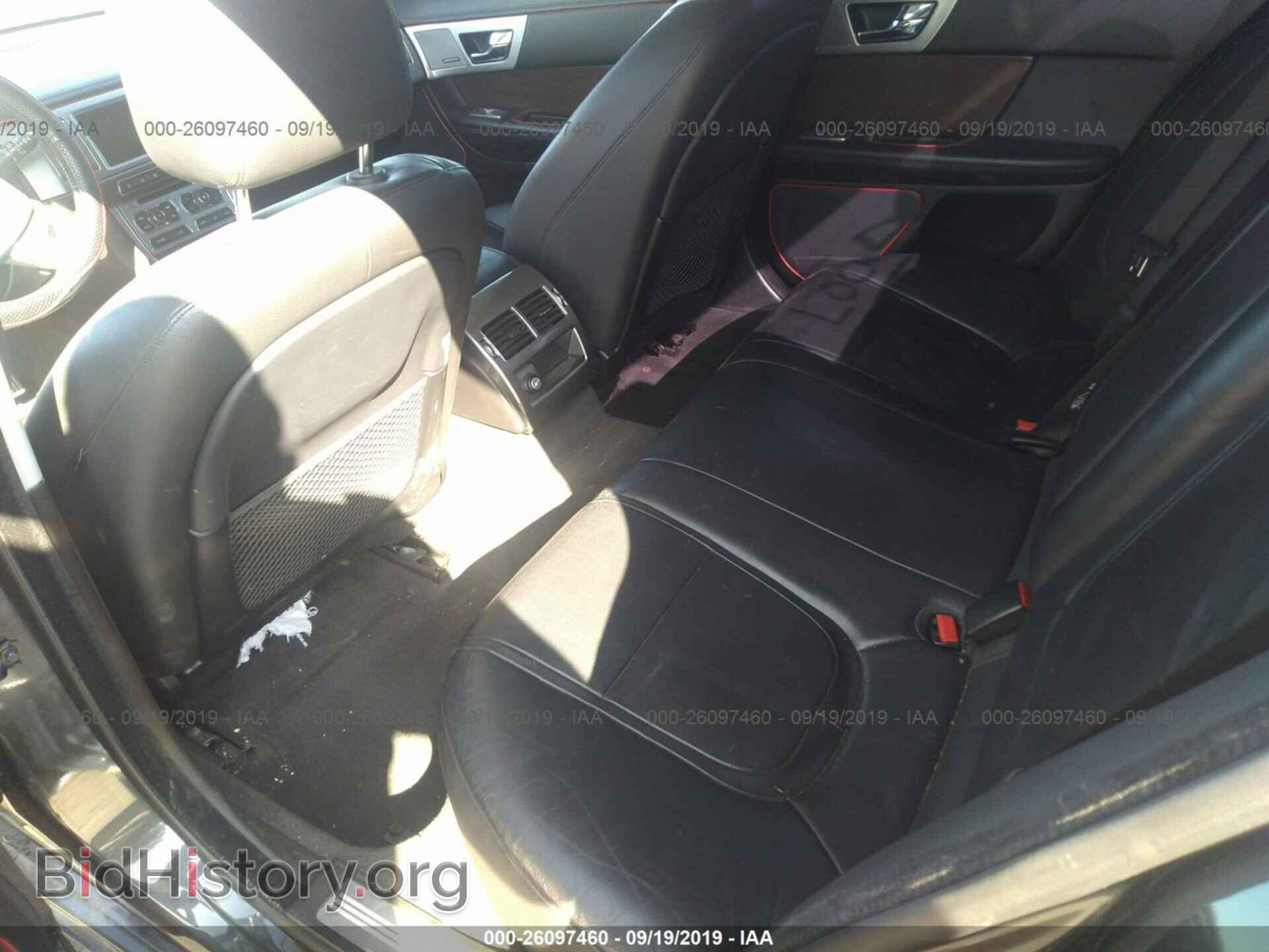 2013 JAGUAR XF - VIN: SAJWA0E70D8S67323 - Фото 8