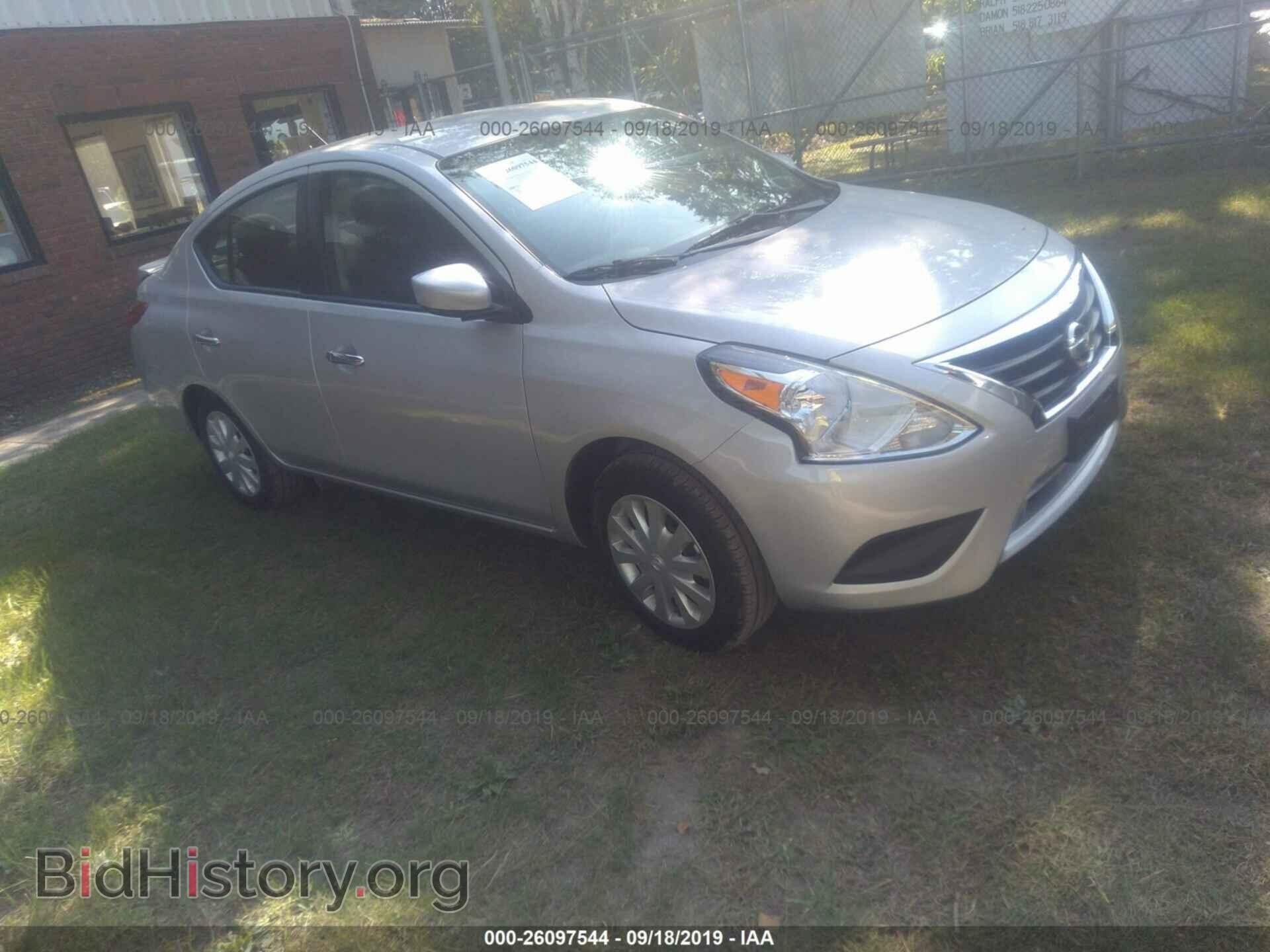 Фотография 3N1CN7AP1KL866284 - NISSAN VERSA 2019