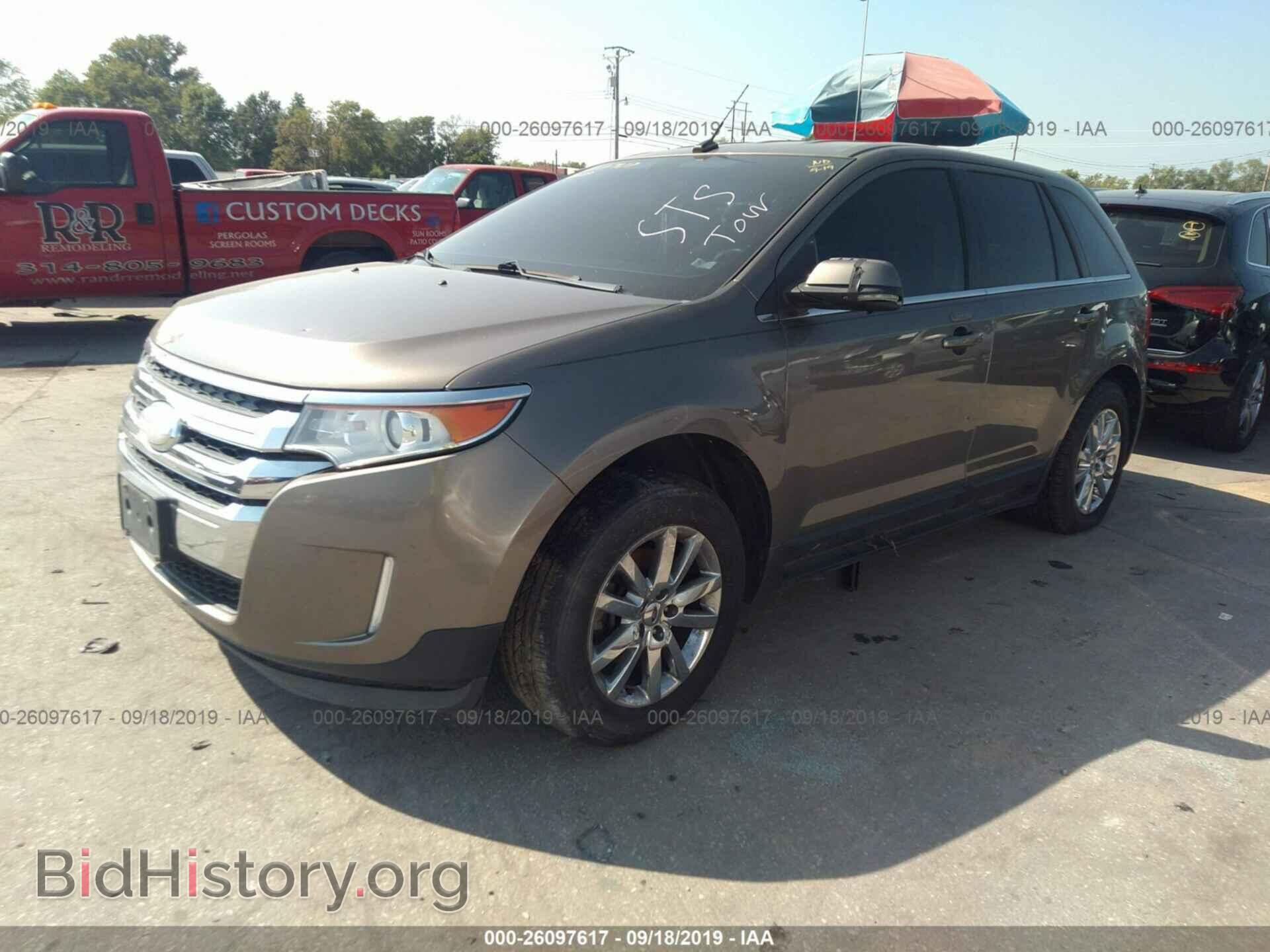 2012 FORD EDGE - VIN: 2FMDK3K96CBA41157 - Фото 2