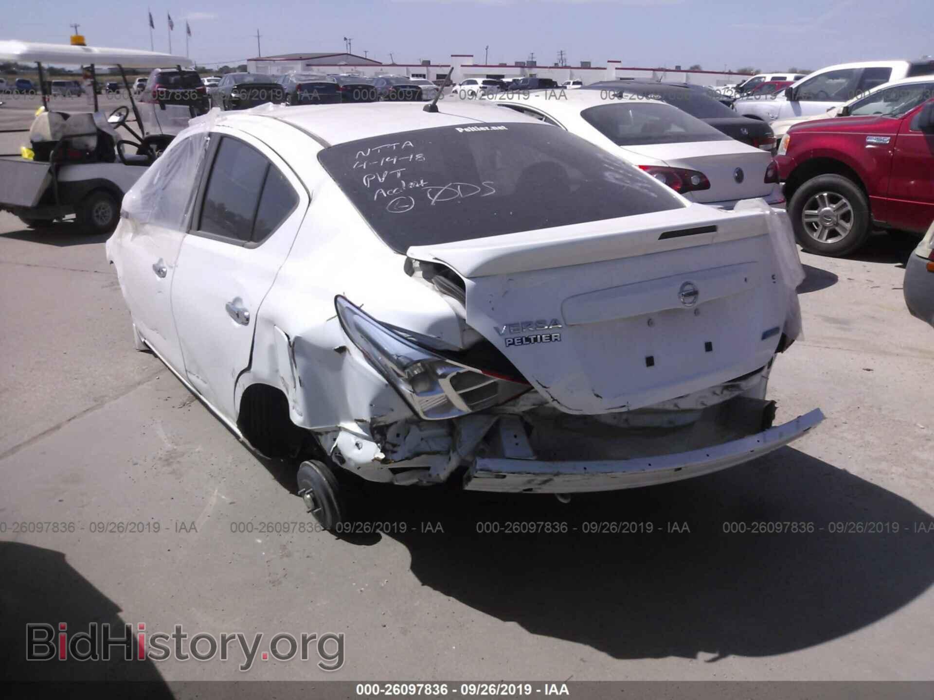 2013 NISSAN VERSA - VIN: 3N1CN7AP3DL893473 - Фото 3