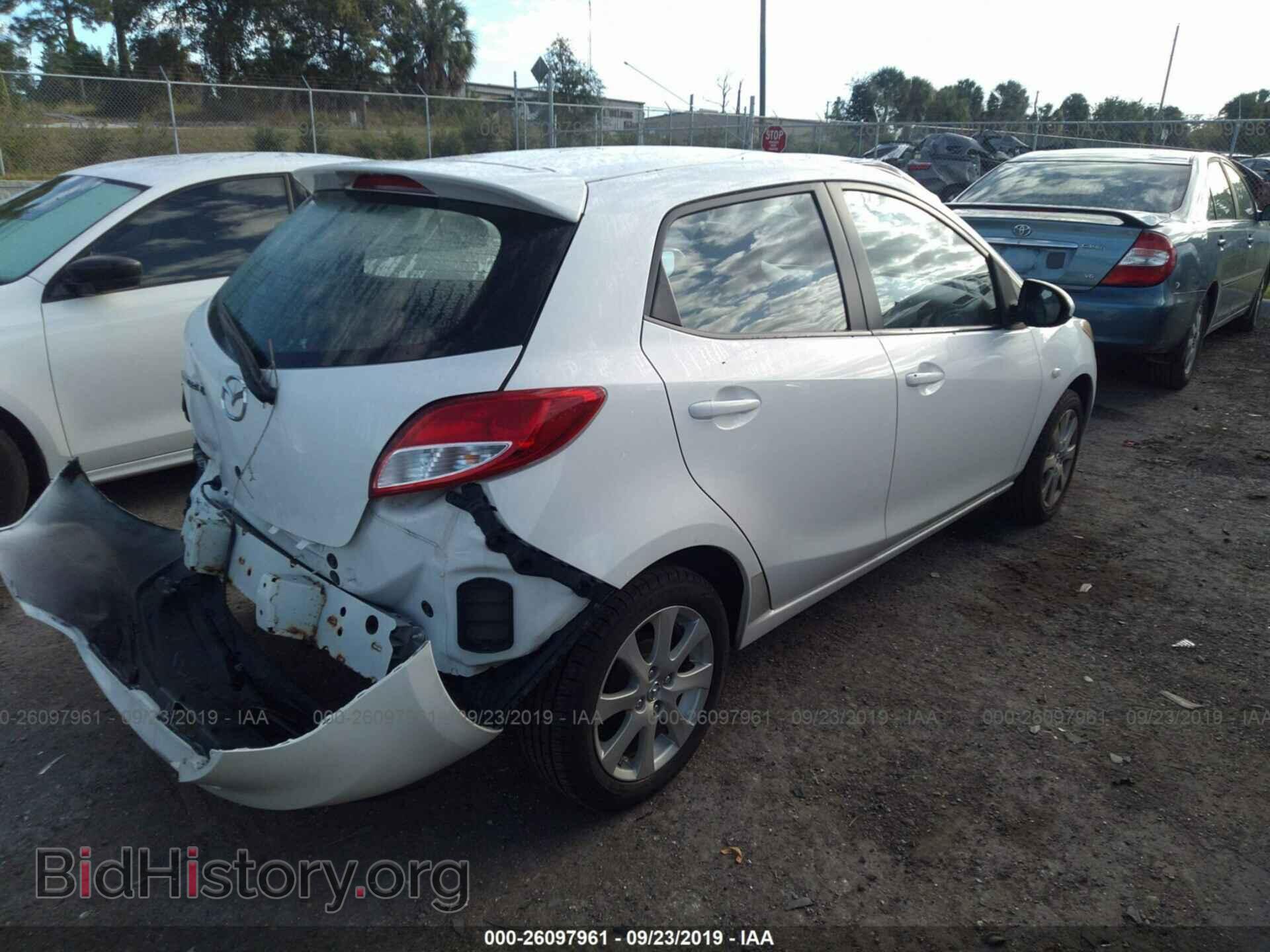 2012 MAZDA MAZDA2 - VIN: JM1DE1LZ1C0135155 - Фото 4