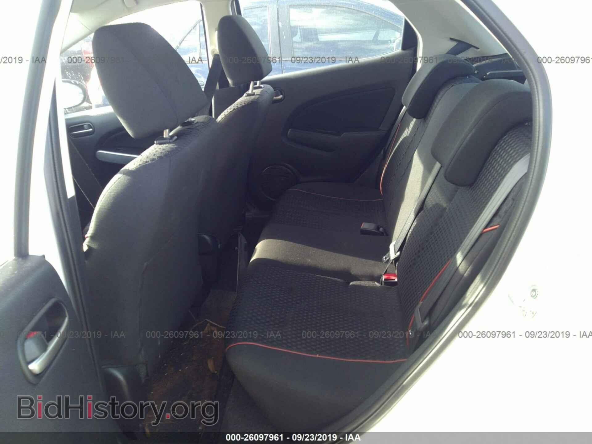2012 MAZDA MAZDA2 - VIN: JM1DE1LZ1C0135155 - Фото 8