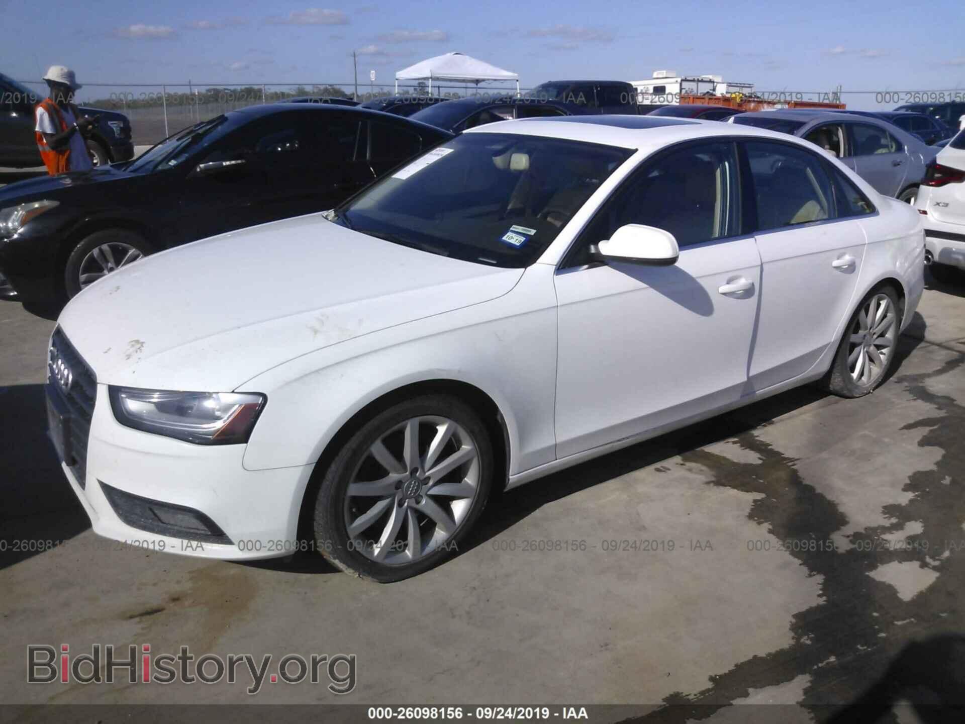 2013 Audi A4 - VIN: WAUFFAFL2DN004413 - Фото 2