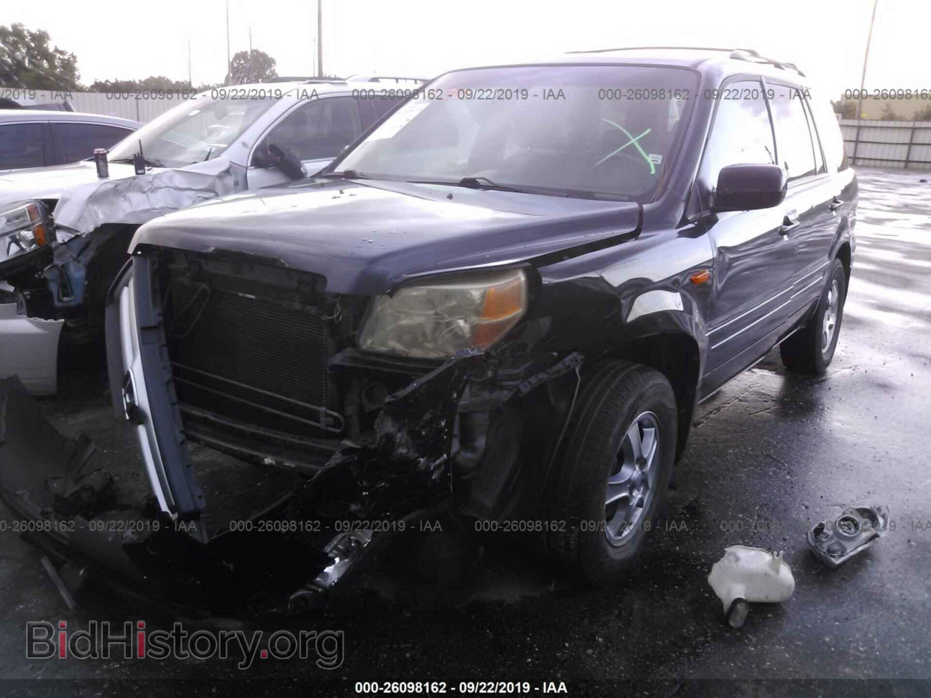 2007 HONDA PILOT - VIN: 5FNYF28697B041549 - Фото 2