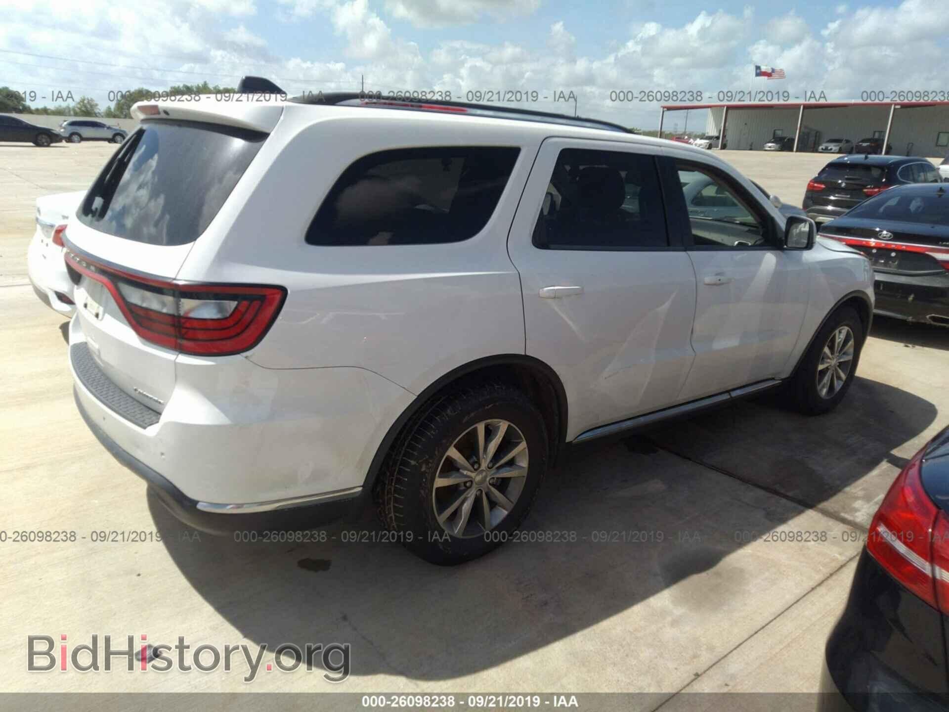 2015 DODGE DURANGO - VIN: 1C4RDHDG3FC722796 - Photo 4