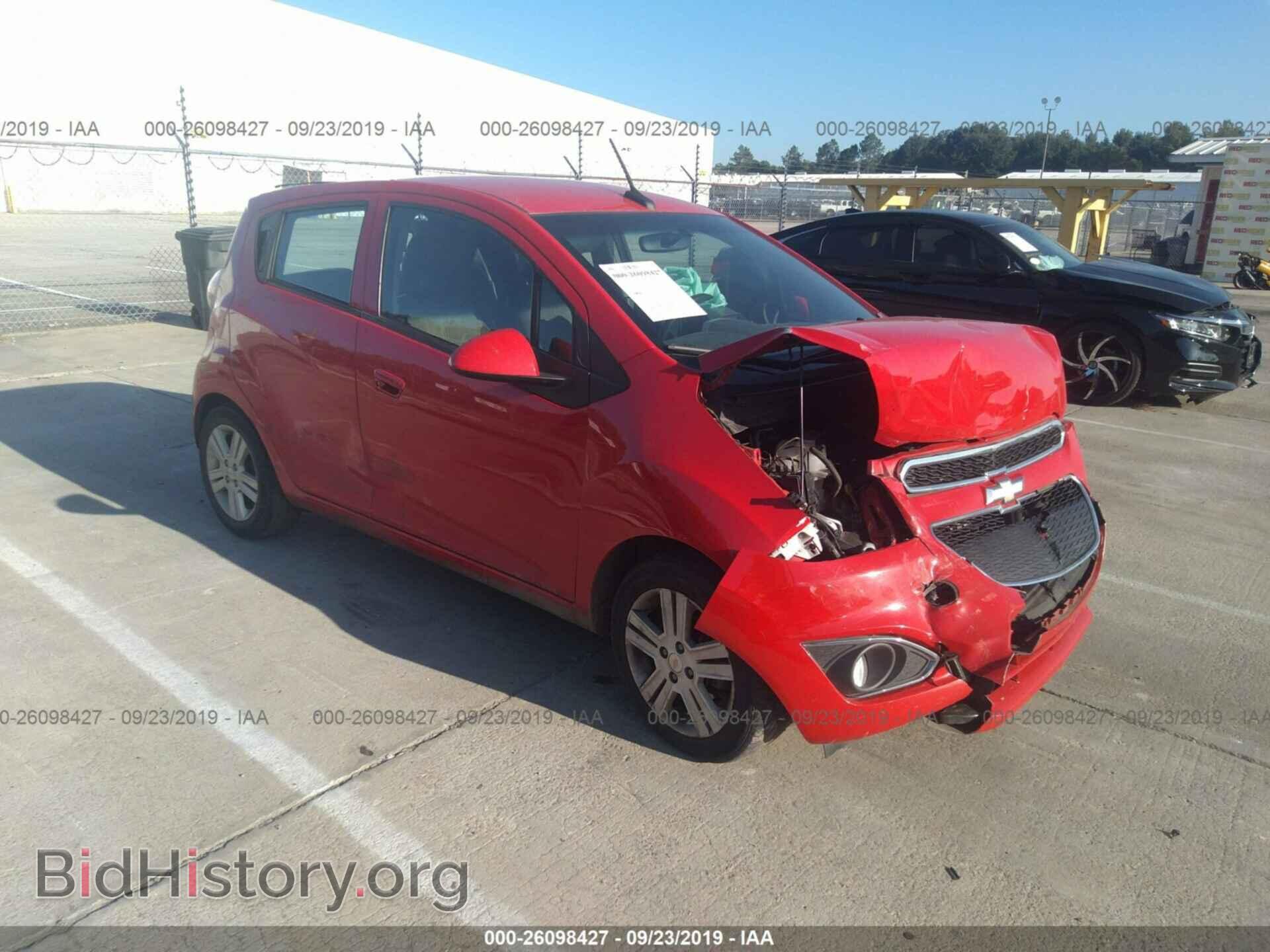 Фотография KL8CD6S96EC584693 - CHEVROLET SPARK 2014
