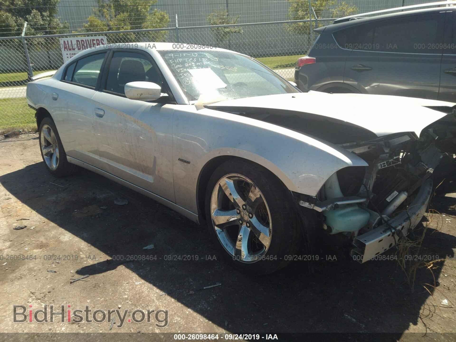 Photo 2C3CDXCT4CH116225 - DODGE CHARGER 2012