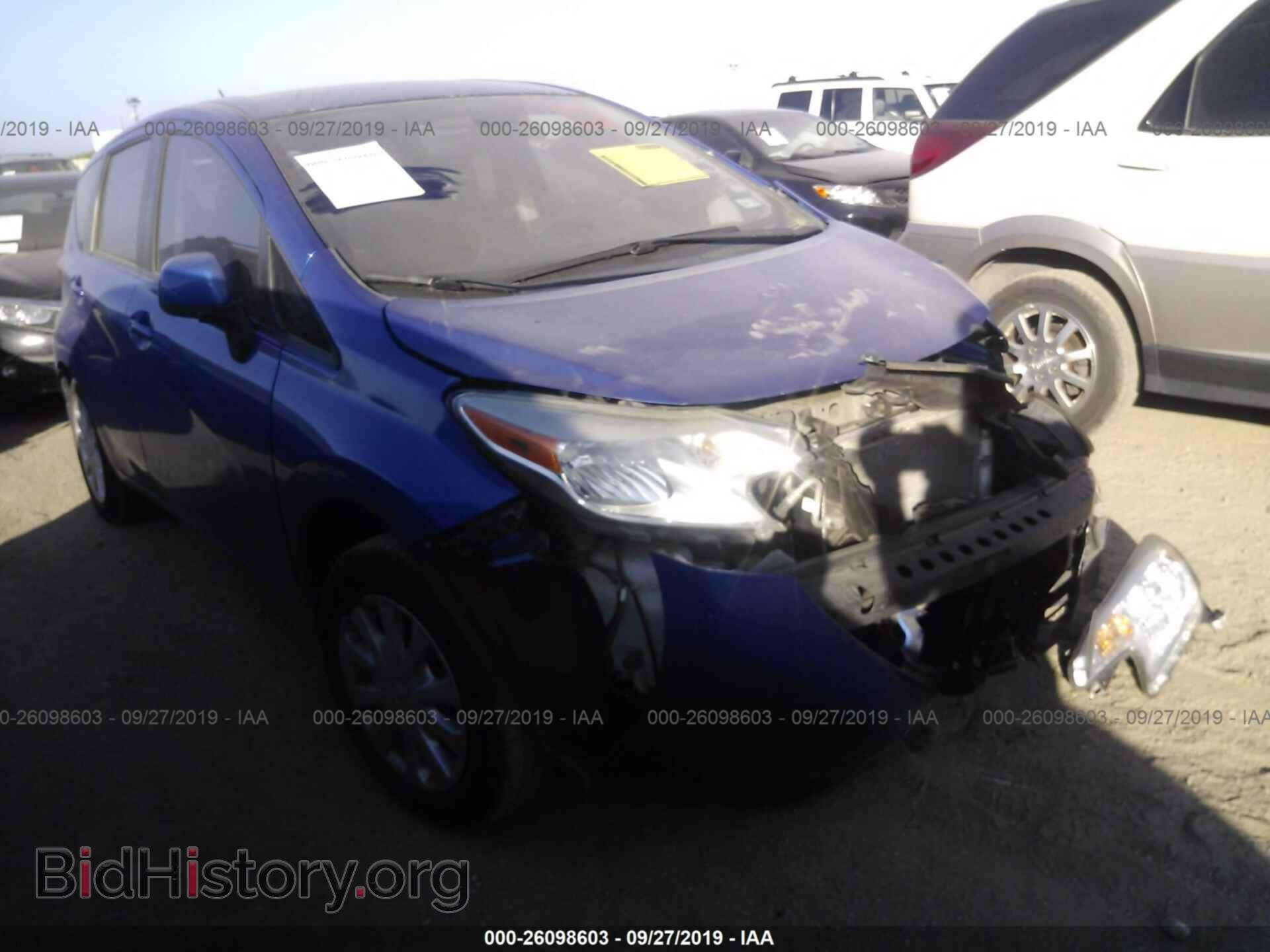 Фотография 3N1CE2CP7EL435422 - NISSAN VERSA NOTE 2014