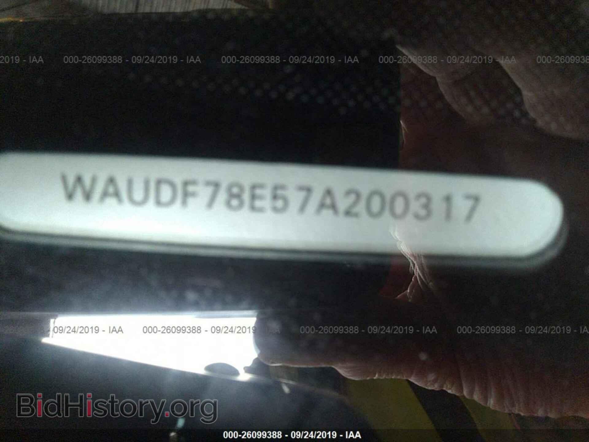 2007 AUDI A4 - VIN: WAUDF78E57A200317 - Photo 9