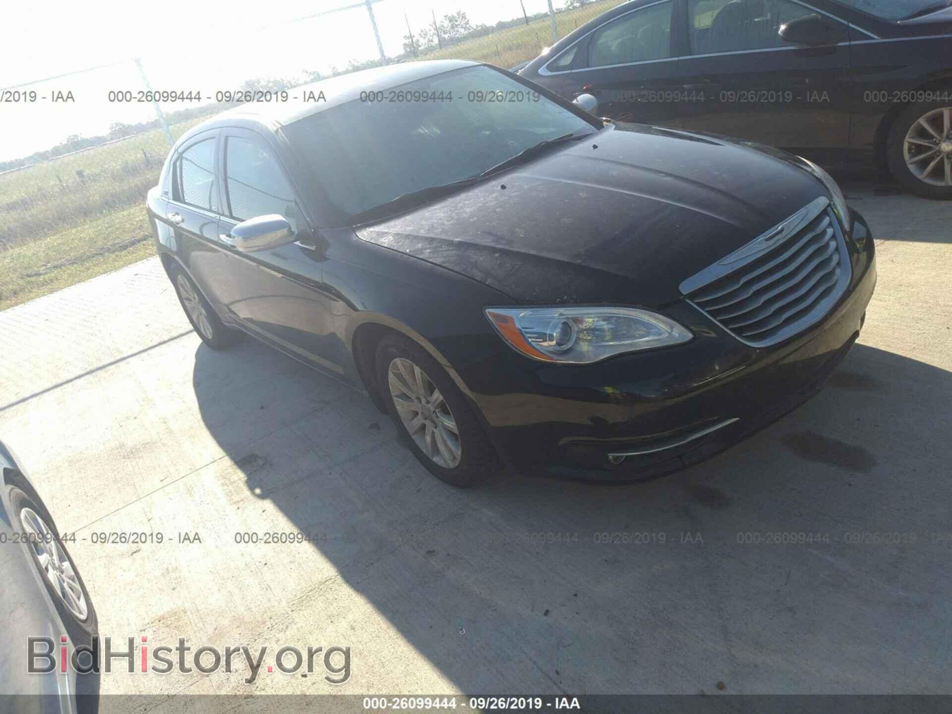 Фотография 1C3CCBCG2EN100155 - CHRYSLER 200 2014