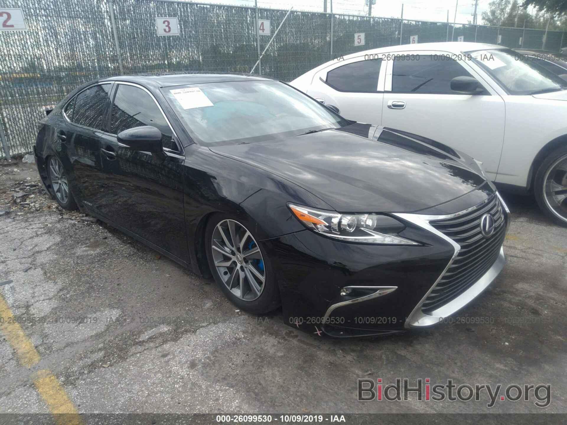 Photo JTHBW1GG5G2100933 - LEXUS ES 2016