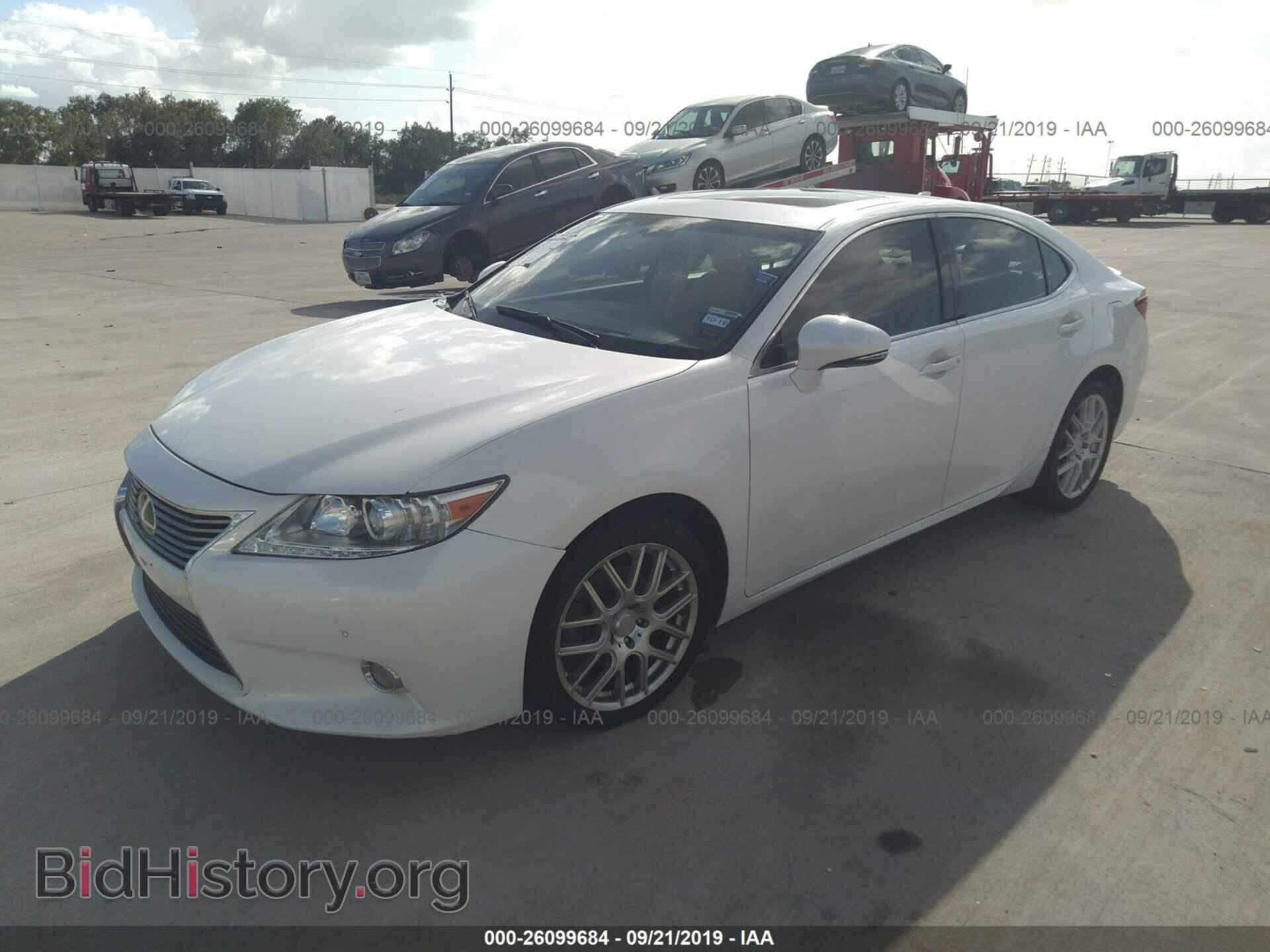 2015 LEXUS ES - VIN: JTHBK1GG6F2160066 - Фото 2
