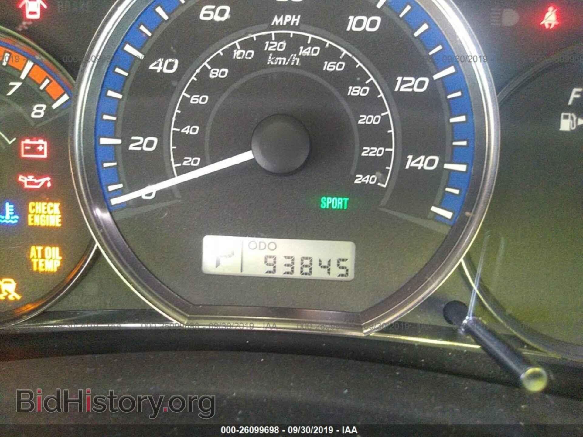 2010 SUBARU FORESTER - VIN: JF2SH6AC7AH748780 - Фото 7