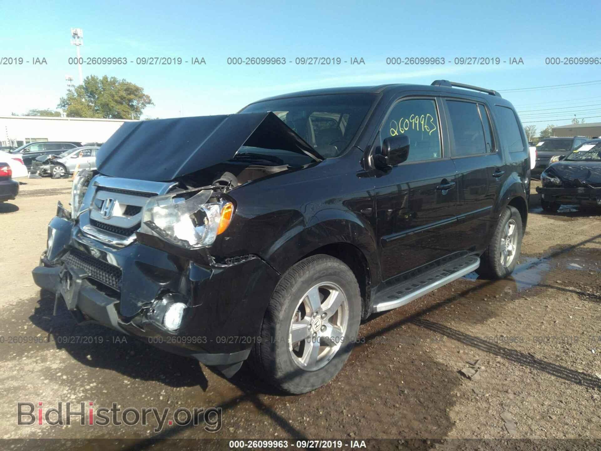 2009 HONDA PILOT - VIN: 5FNYF48509B037105 - Фото 2