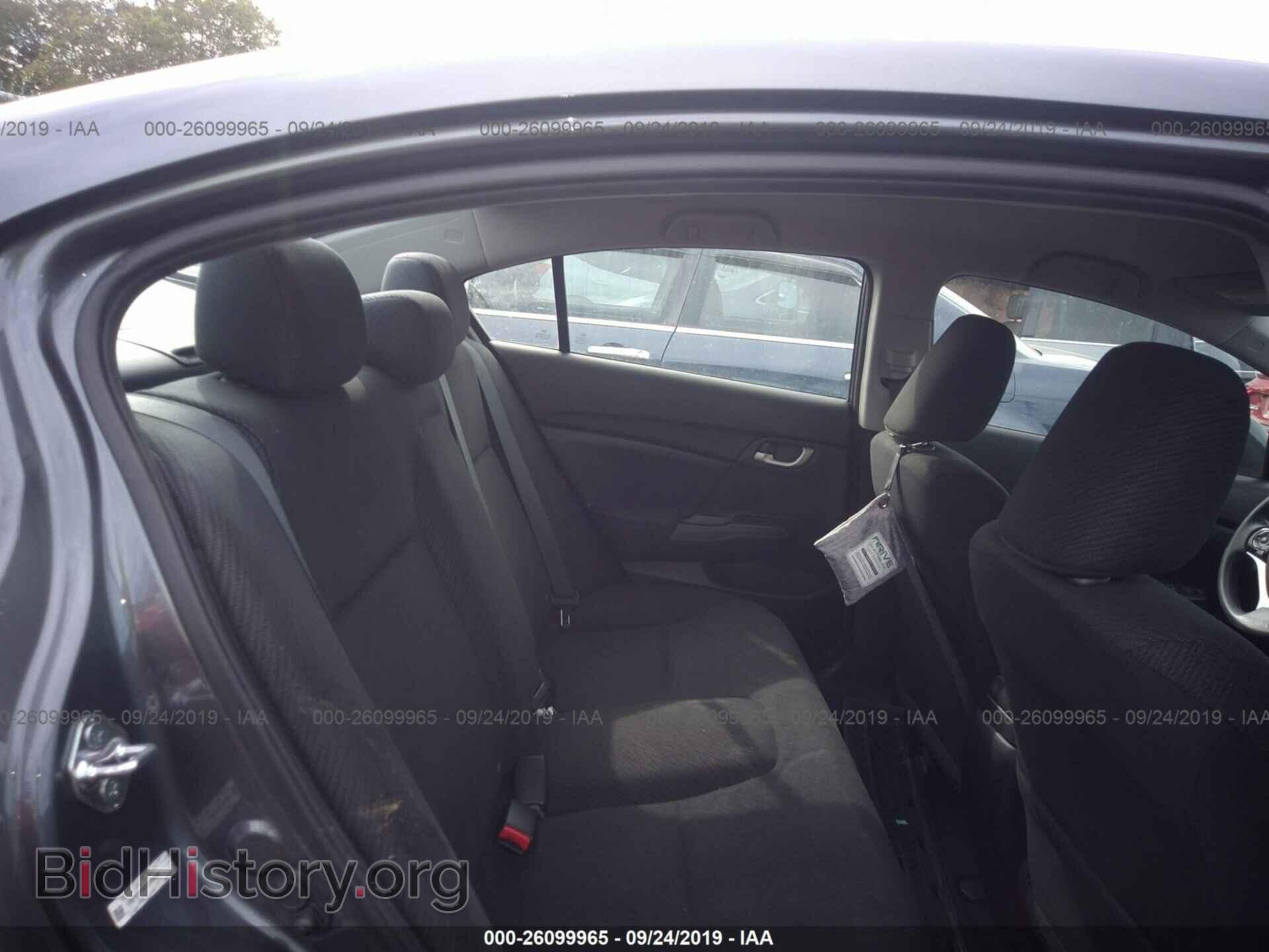 2013 HONDA CIVIC - VIN: 19XFB2F58DE058390 - Фото 8