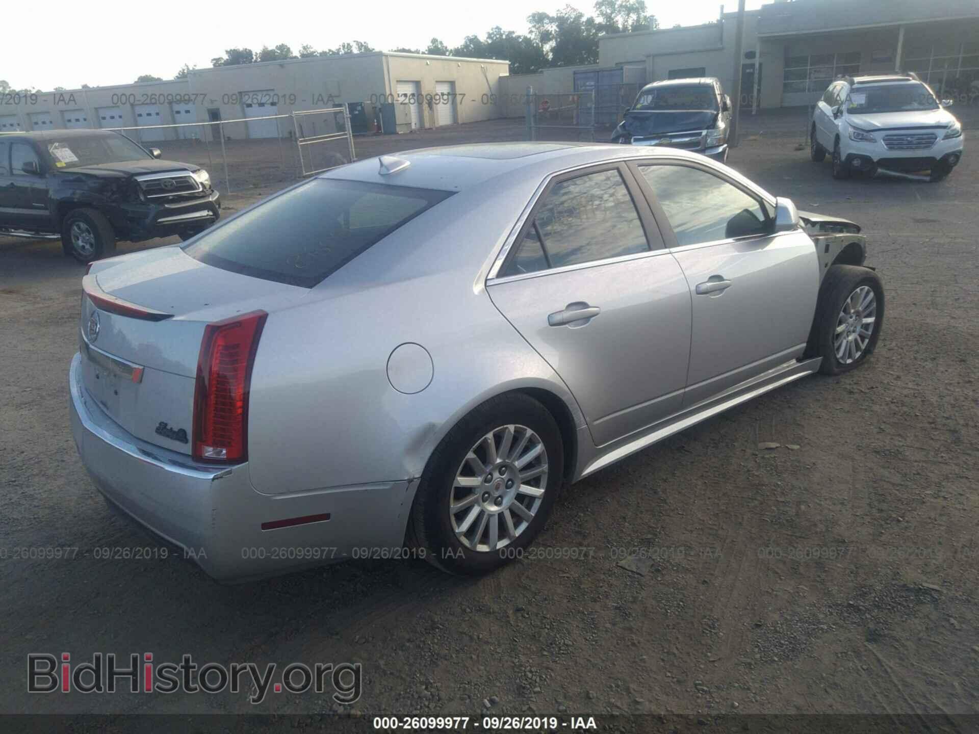 2013 CADILLAC CTS - VIN: 1G6DE5E50D0112956 - Фото 4
