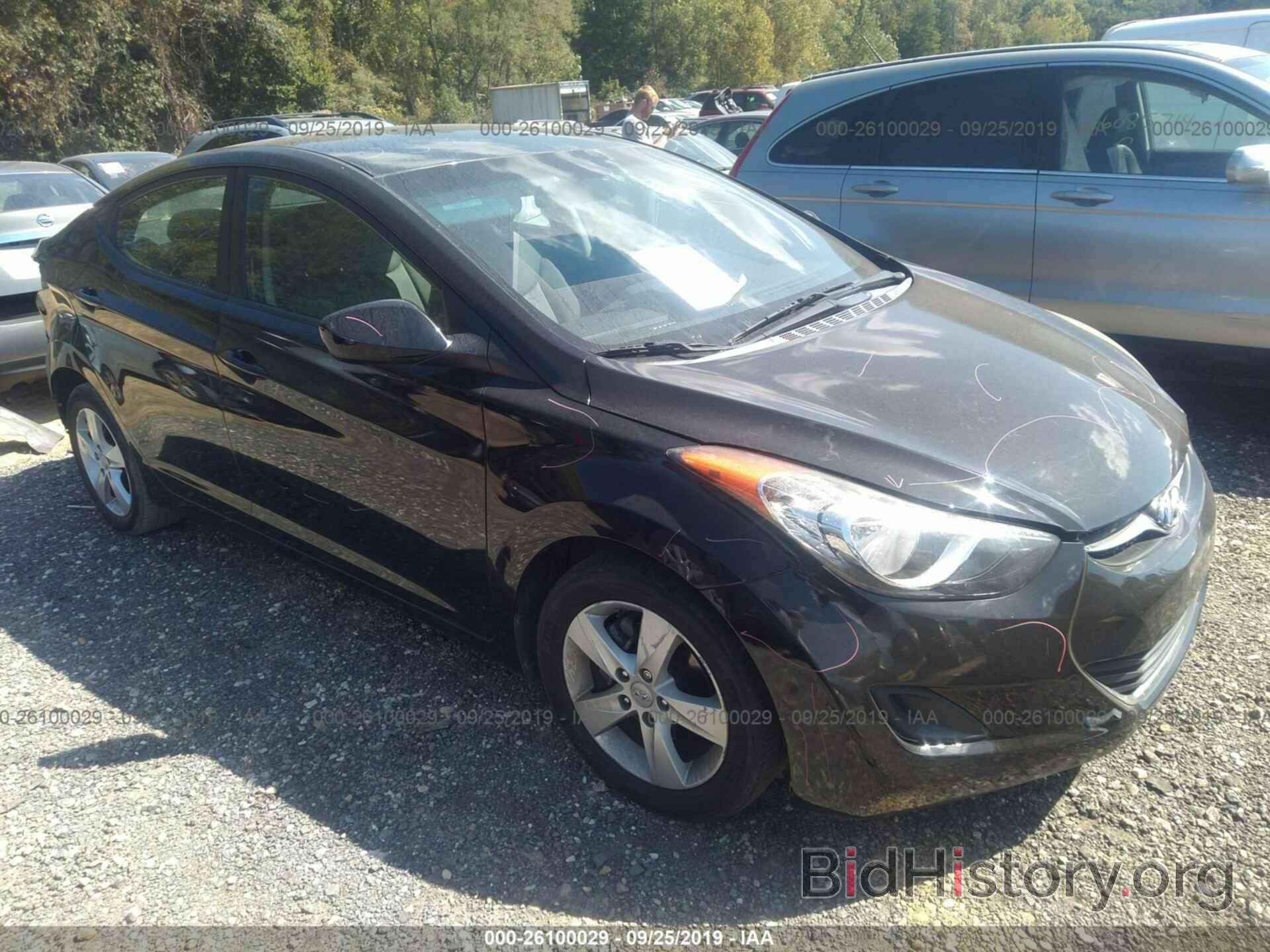 Photo KMHDH4AE5BU155114 - HYUNDAI ELANTRA 2011