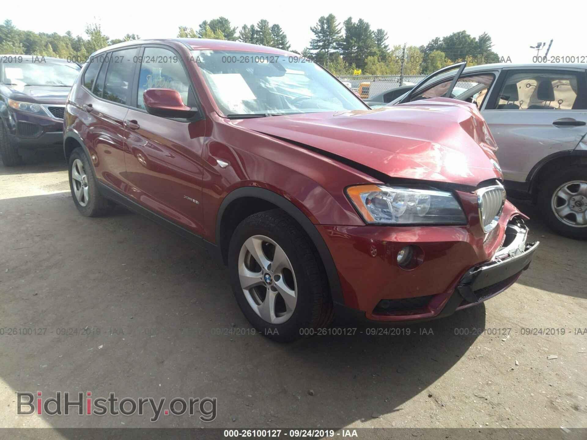 Фотография 5UXWX5C52CL726857 - BMW X3 2012