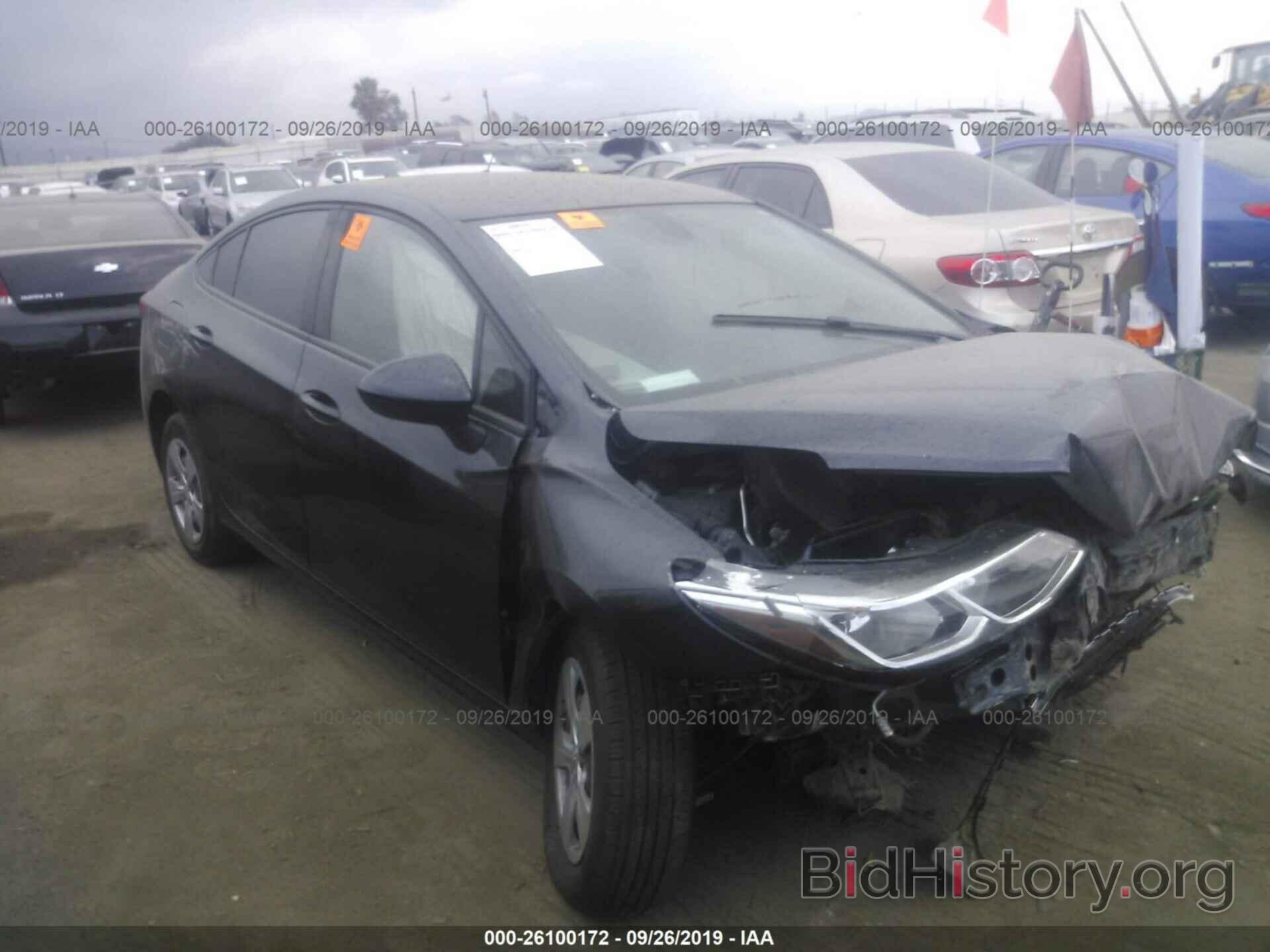 Photo 1G1BC5SM6G7295595 - CHEVROLET CRUZE 2016