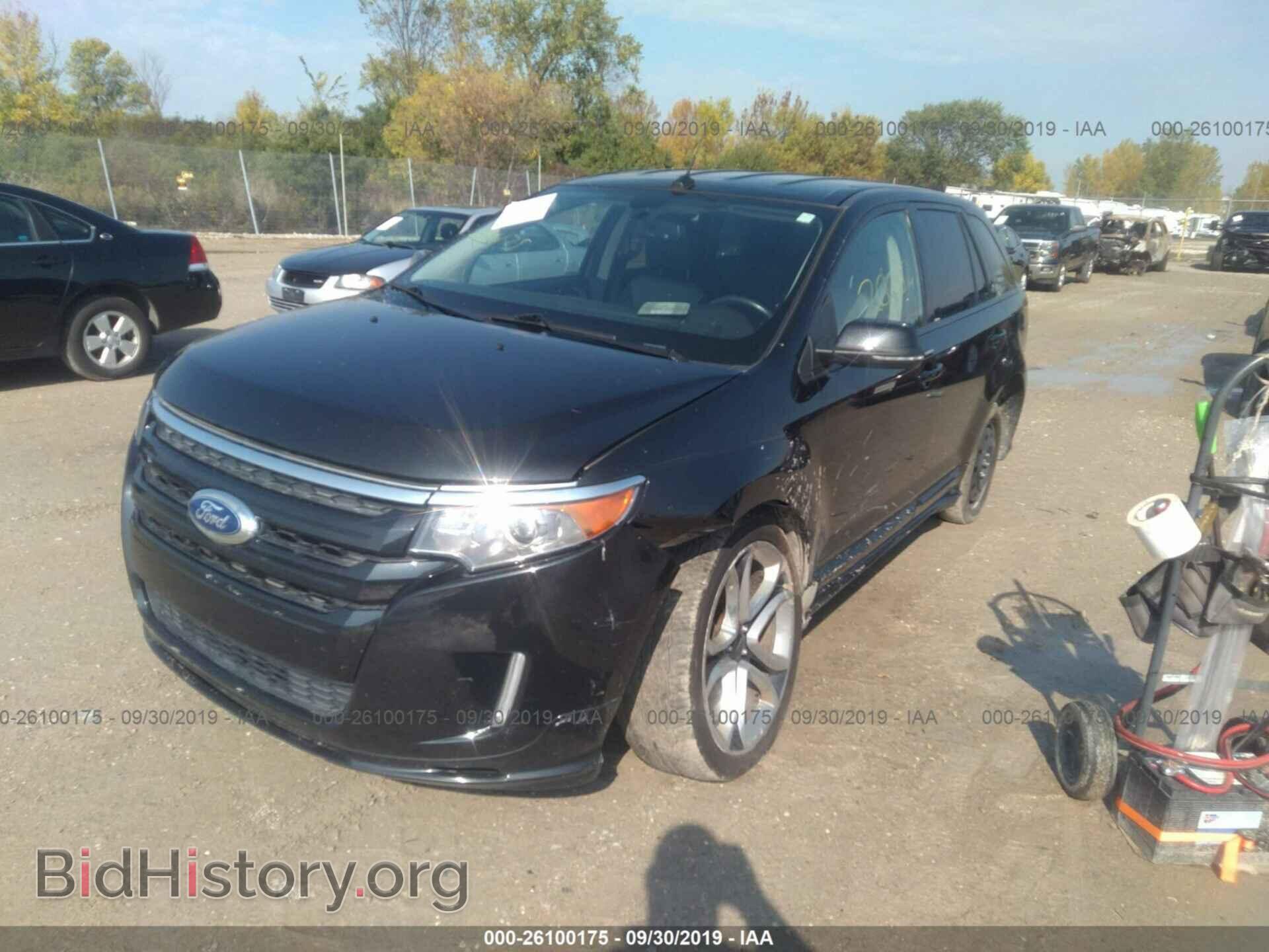 2014 FORD EDGE - VIN: 2FMDK3AK4EBB11956 - Фото 2