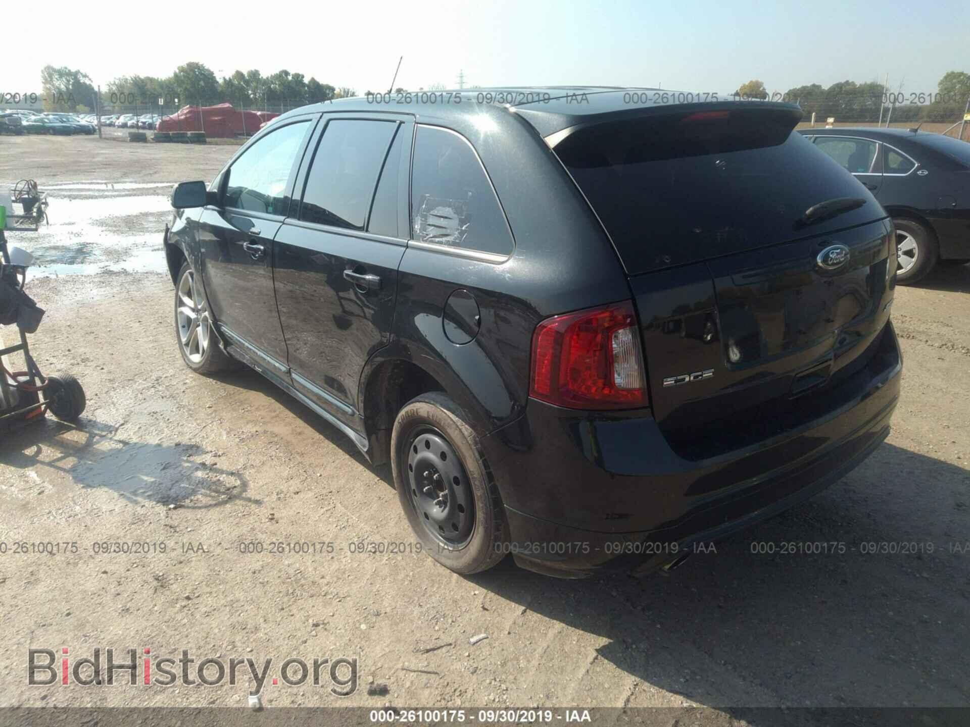 2014 FORD EDGE - VIN: 2FMDK3AK4EBB11956 - Фото 3
