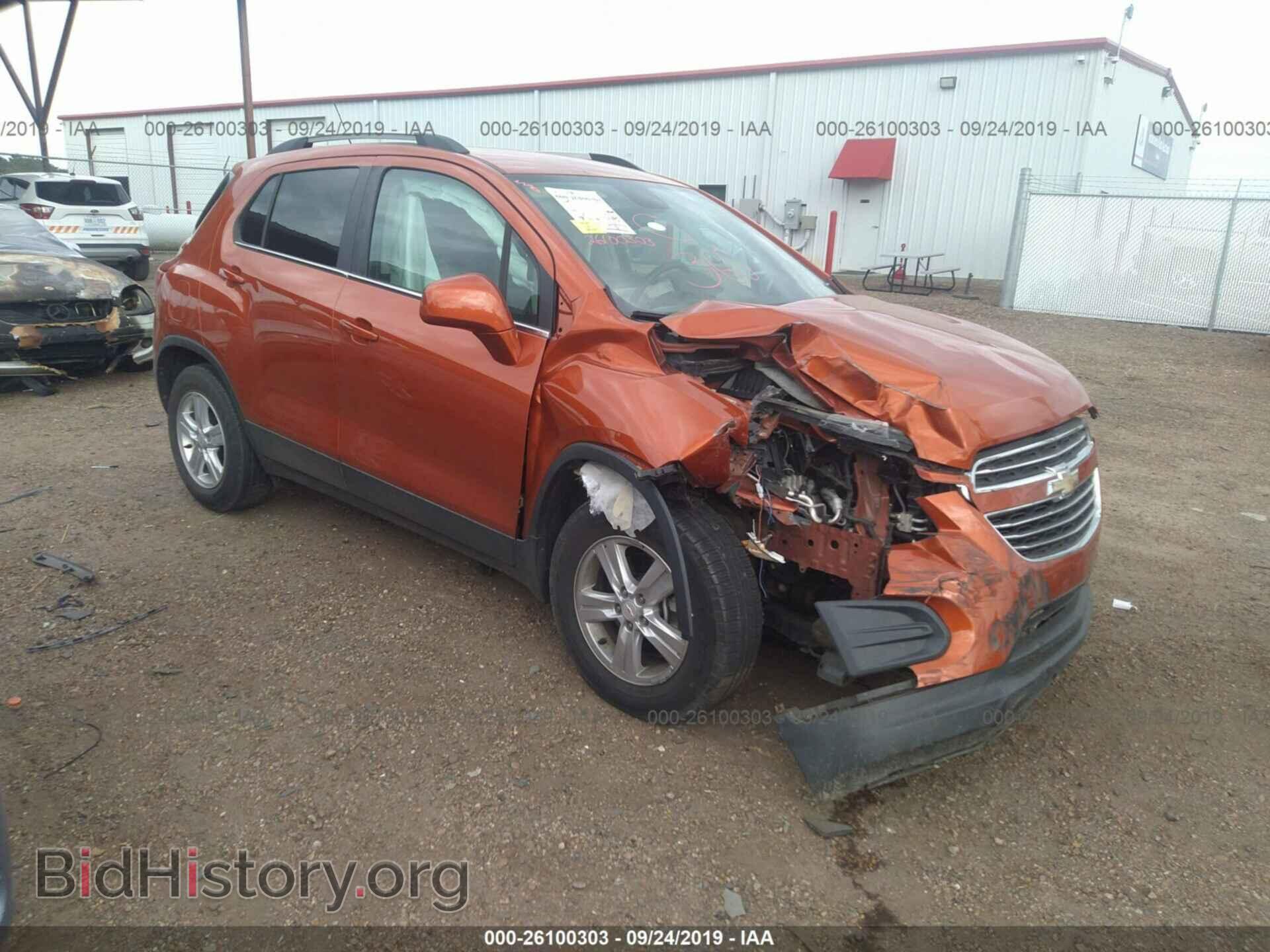Фотография KL7CJLSB1FB219666 - CHEVROLET TRAX 2015