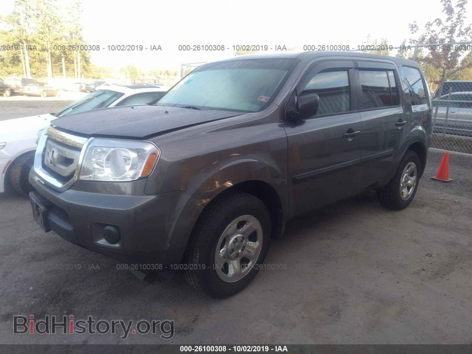 2011 HONDA PILOT - VIN: 5FNYF4H22BB031401 - Фото 2