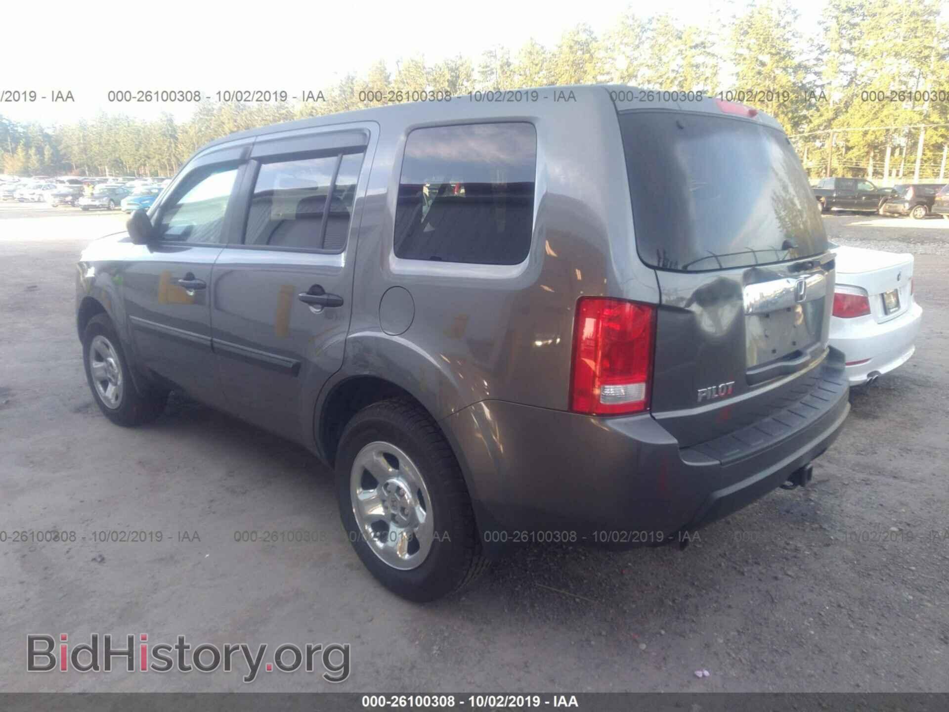 2011 HONDA PILOT - VIN: 5FNYF4H22BB031401 - Фото 3
